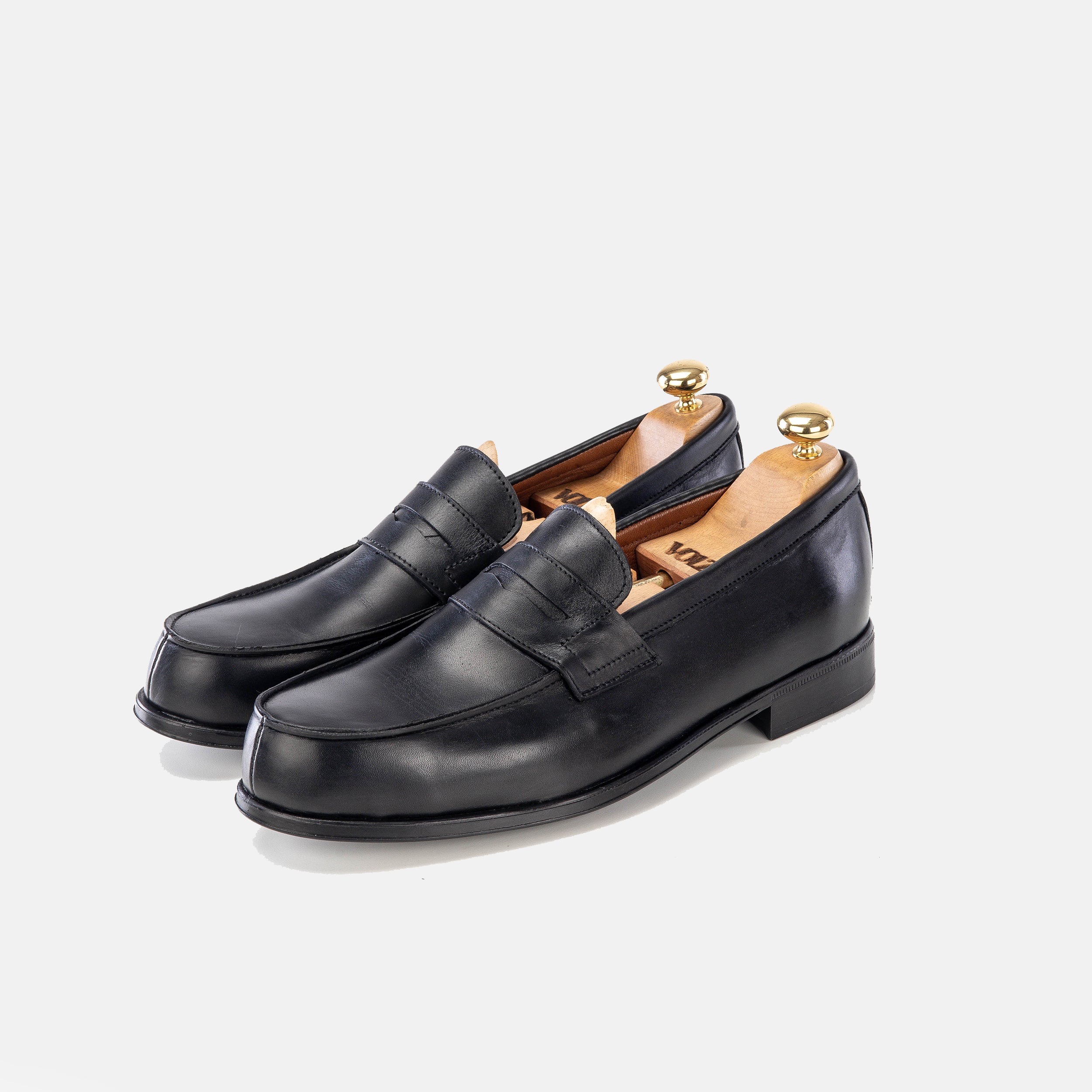 Volzak 5157 Mocassin en cuir Noir