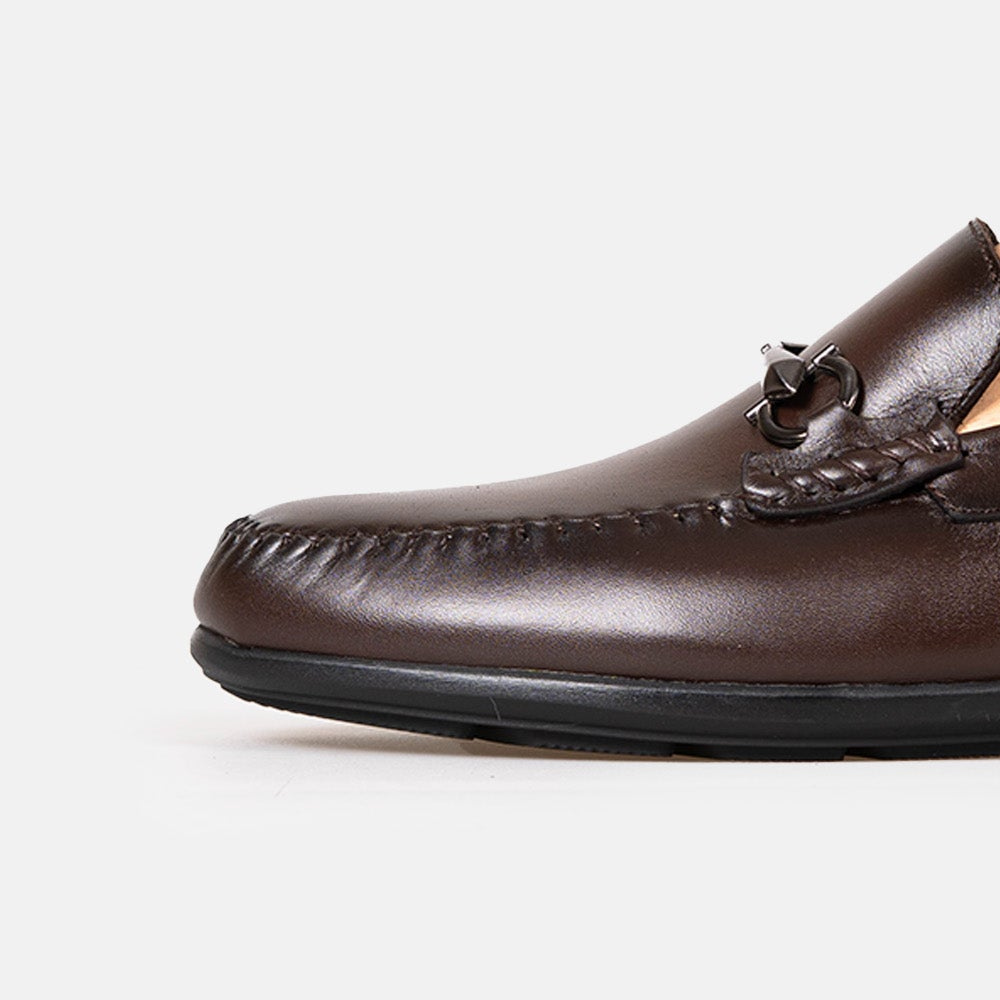 Volzak 5419 Brown Leather Moccasin