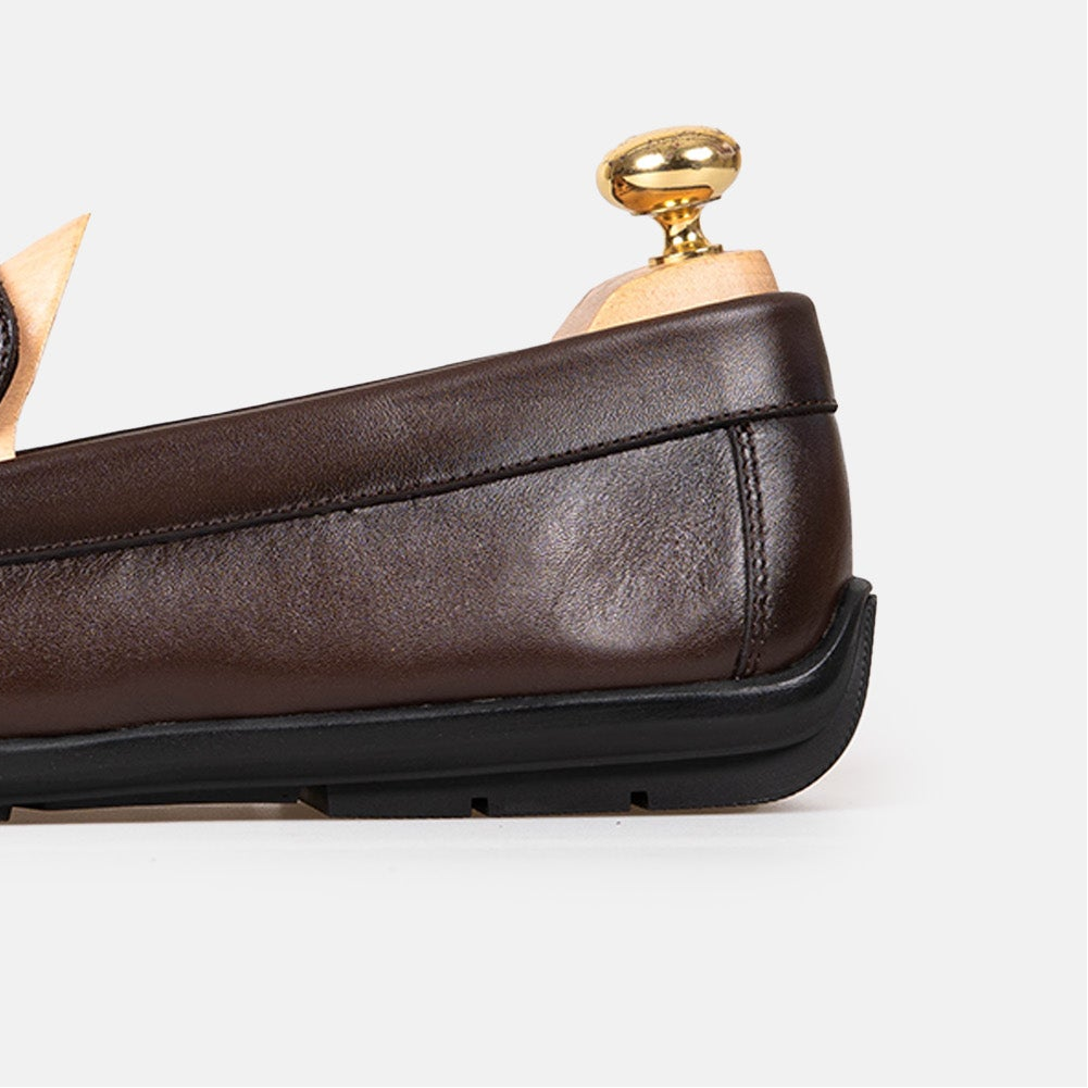 Volzak 5419 Brown Leather Moccasin