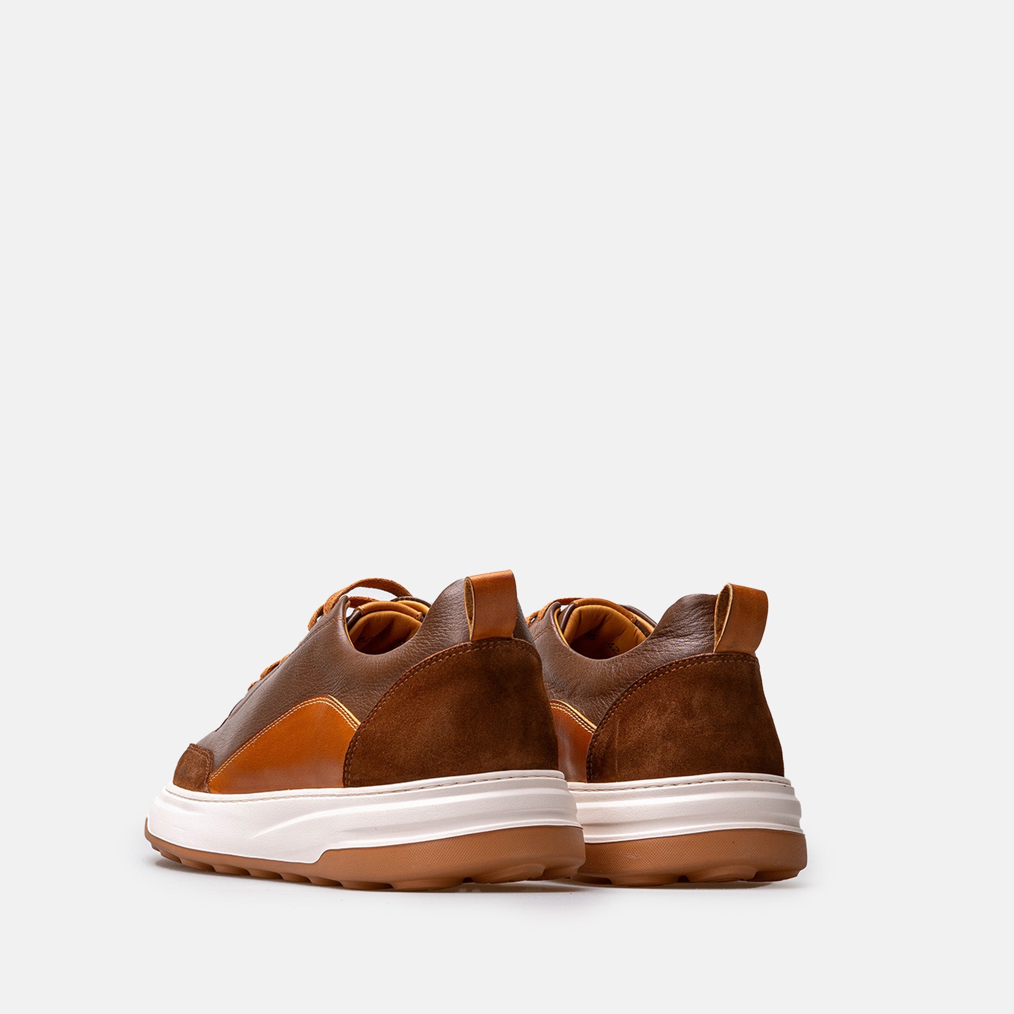 Volzak 6056 Brown leather sneaker