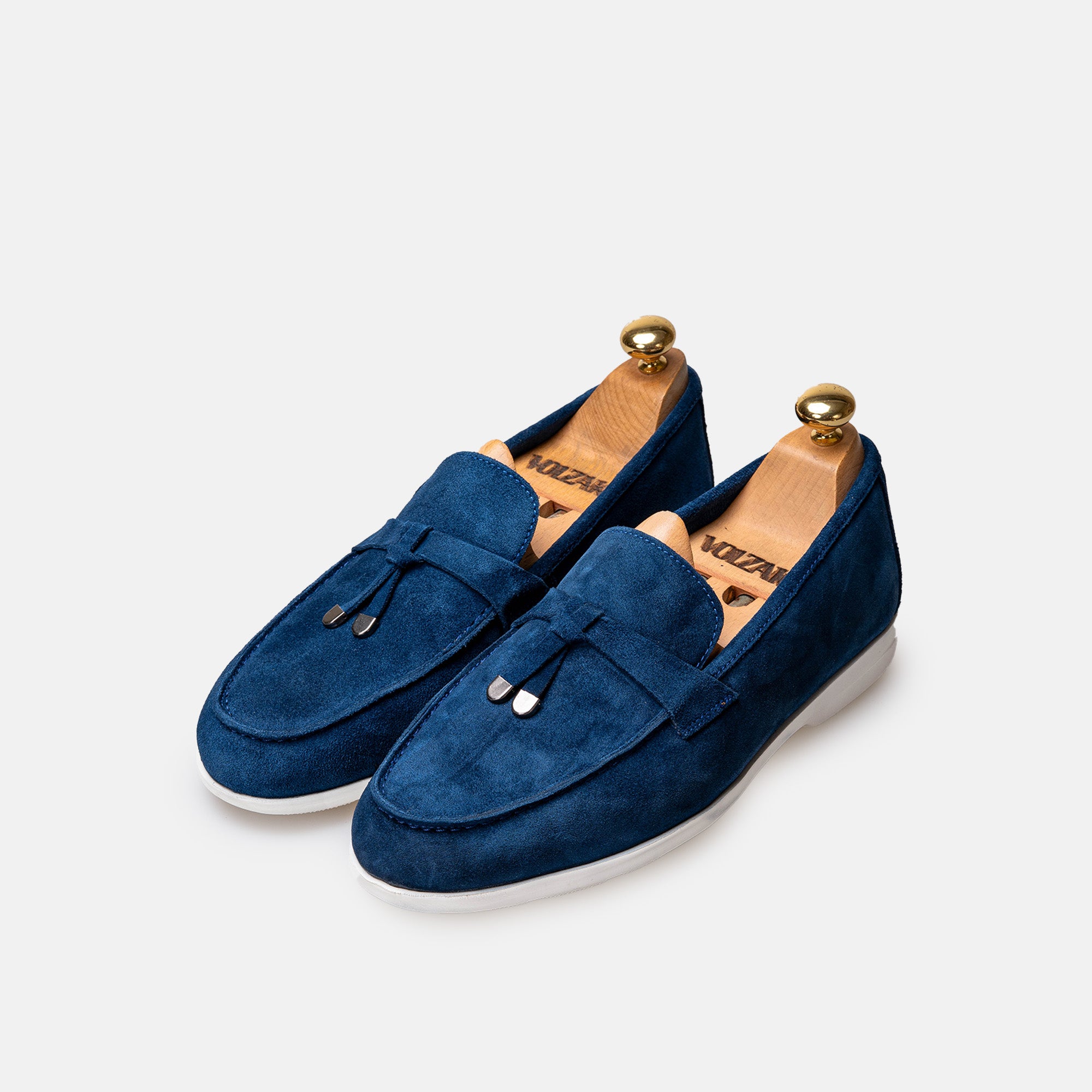 Volzak 3062 Suede Moccasin Blue