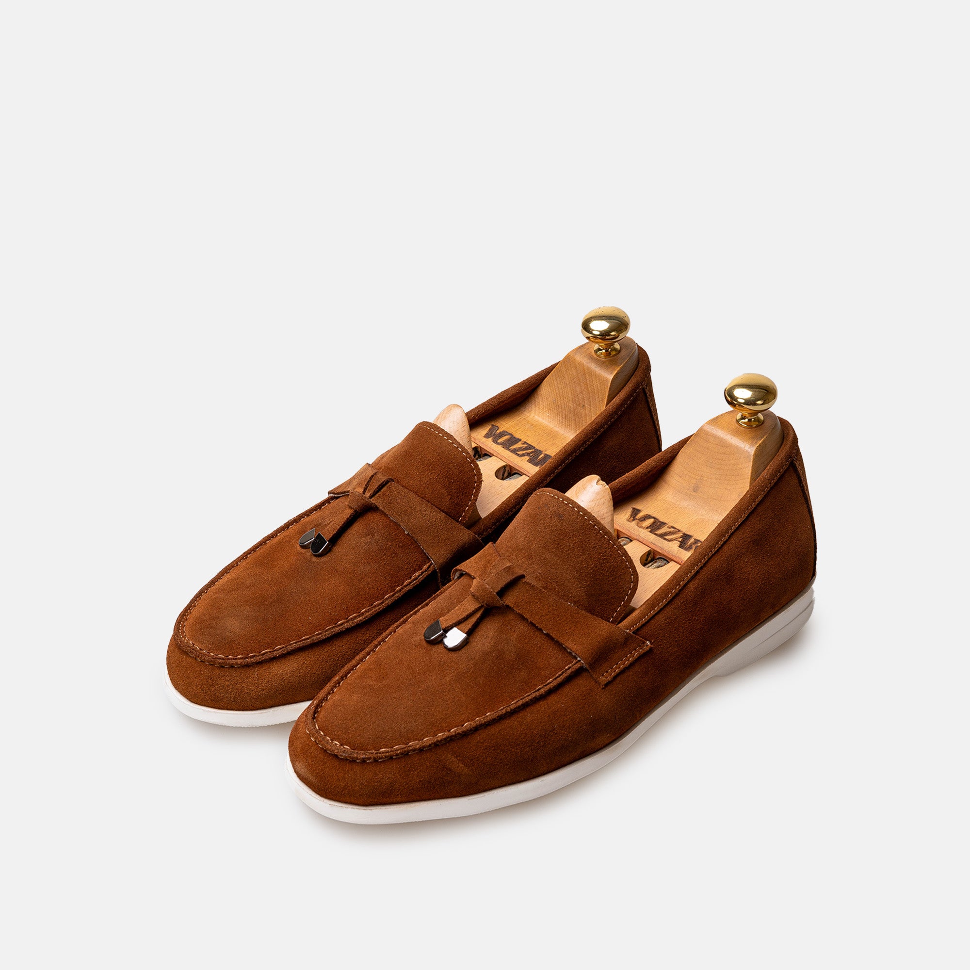 Volzak 3062 Mocassin en daim Camel