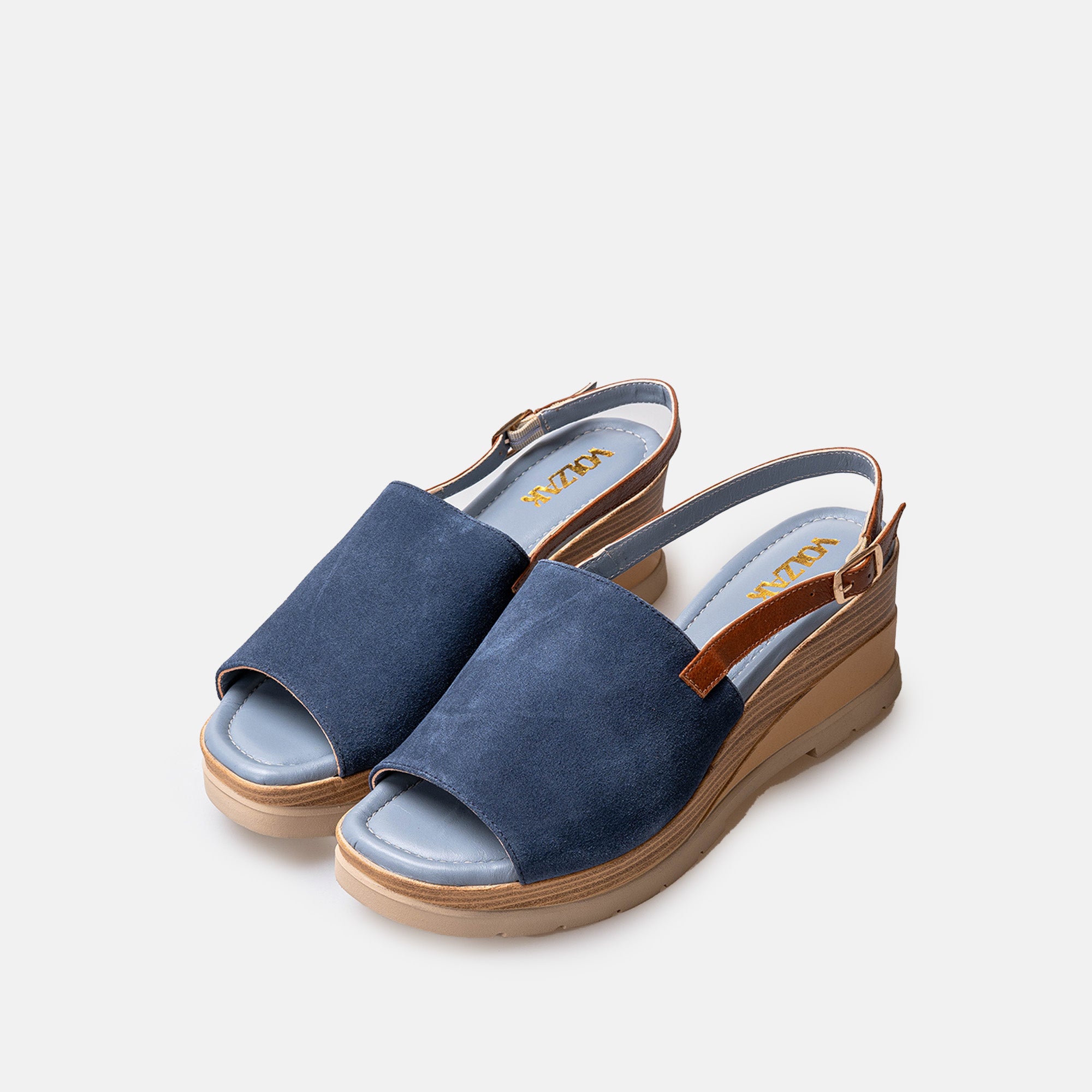 Volzak 5010 Suede sandal Blue