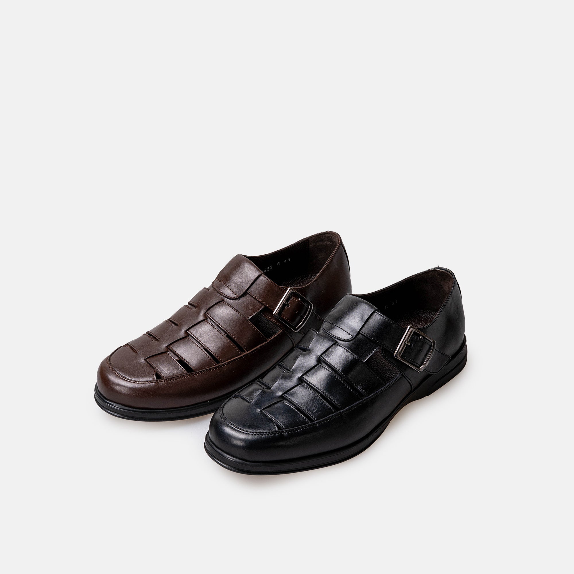 Volzak 5422 Sandale en cuir Marron