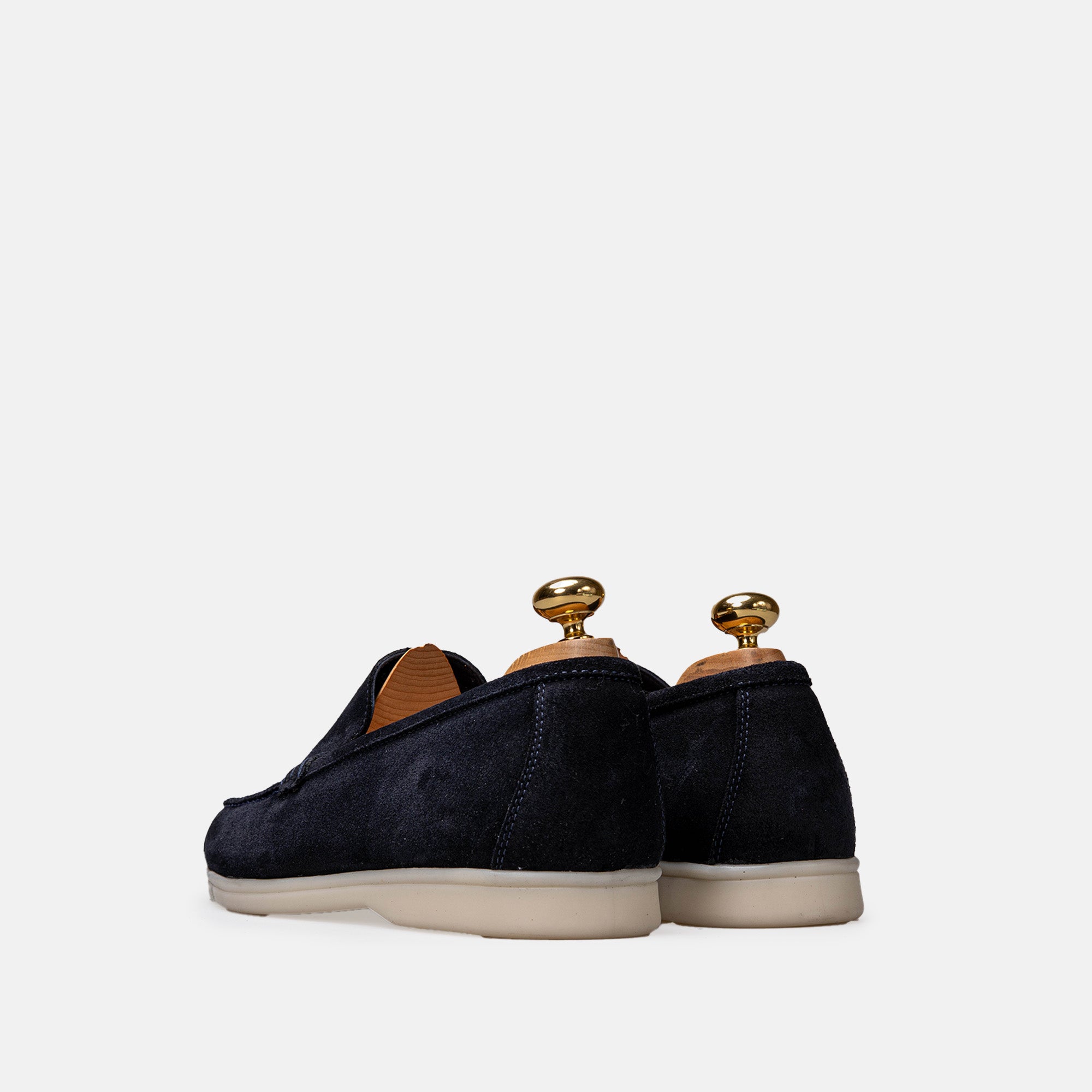 Volzak 3061 Suede Moccasin Blue