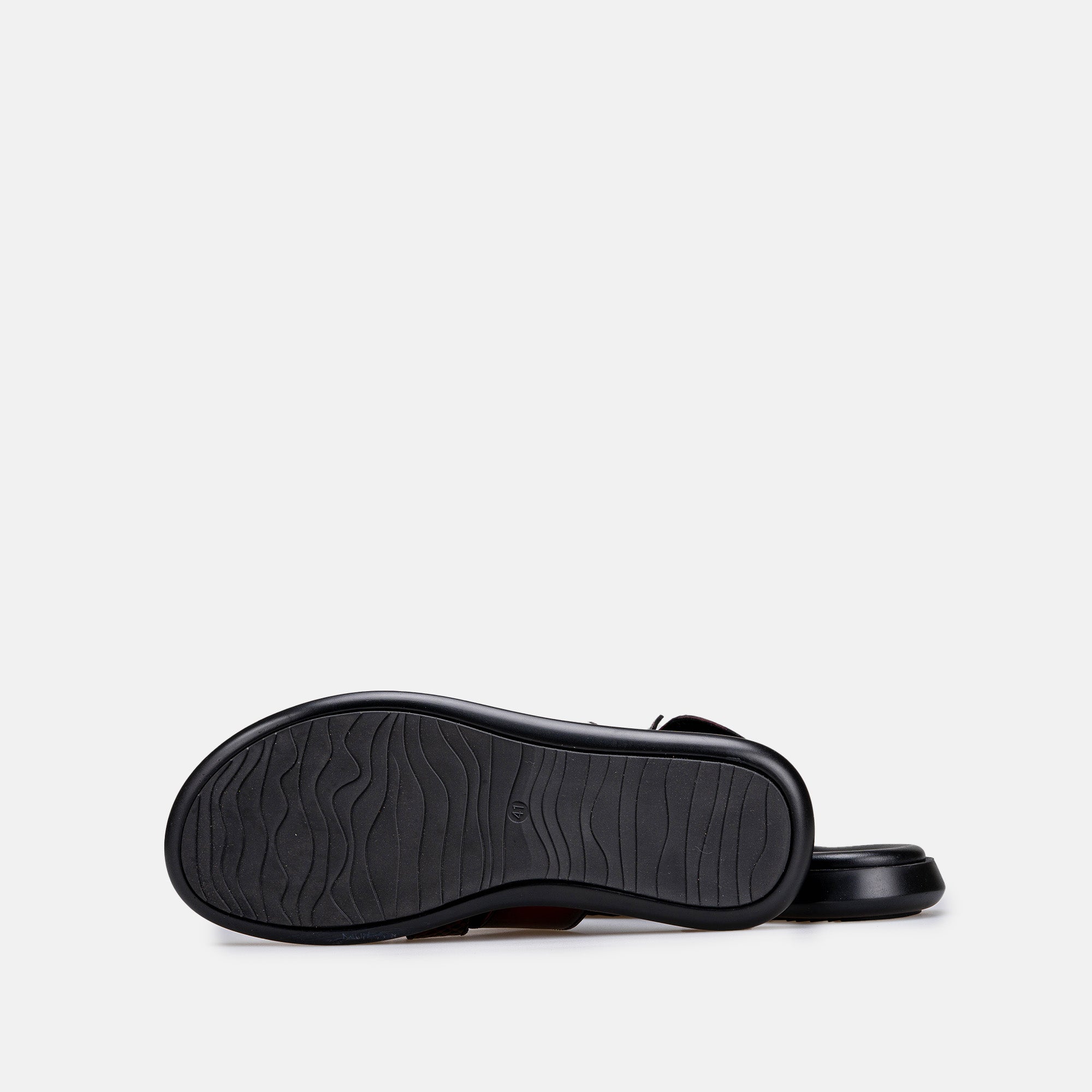 Volzak 5427 Sandale en cuir Bordeaux