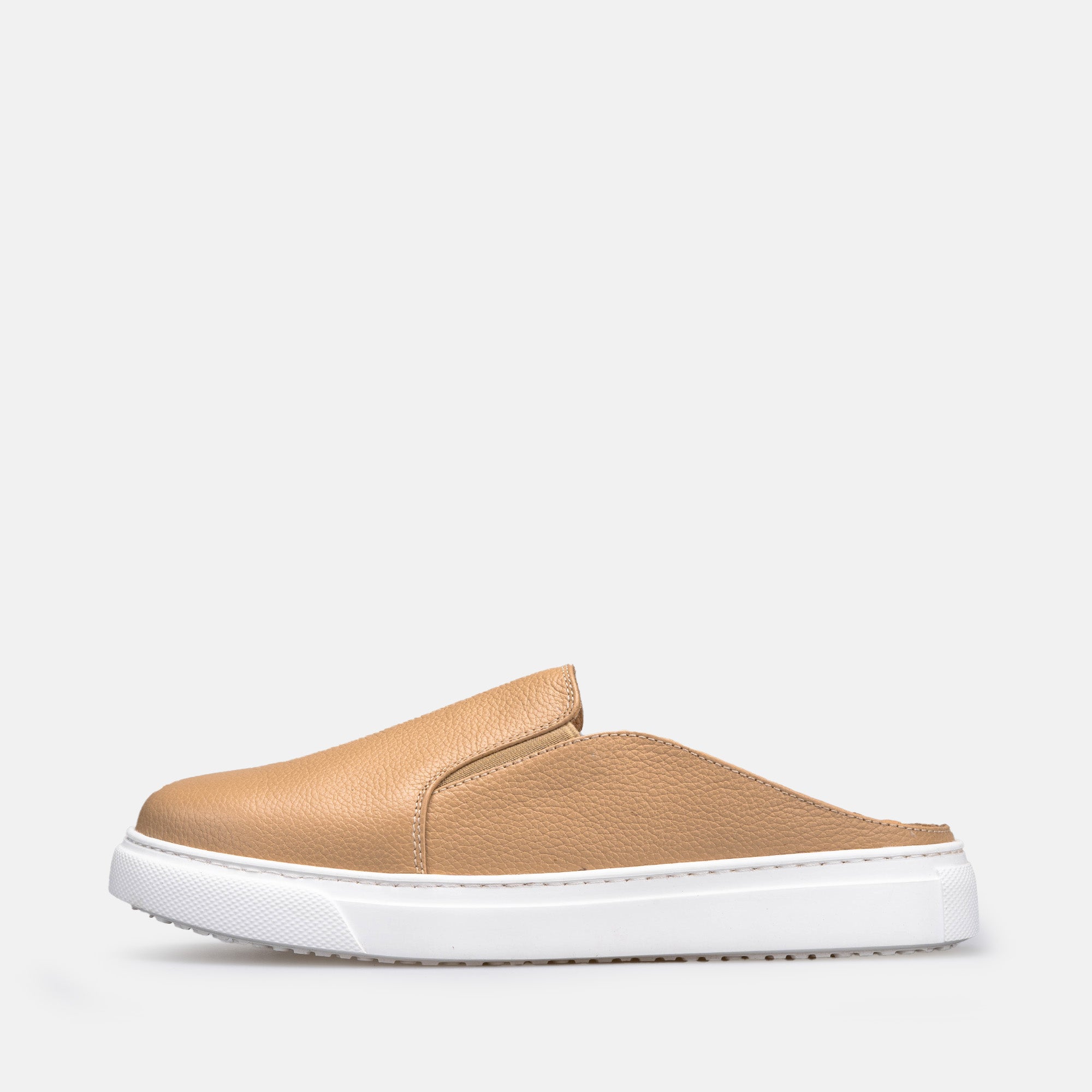 Volzak 301 Mule en cuir Beige