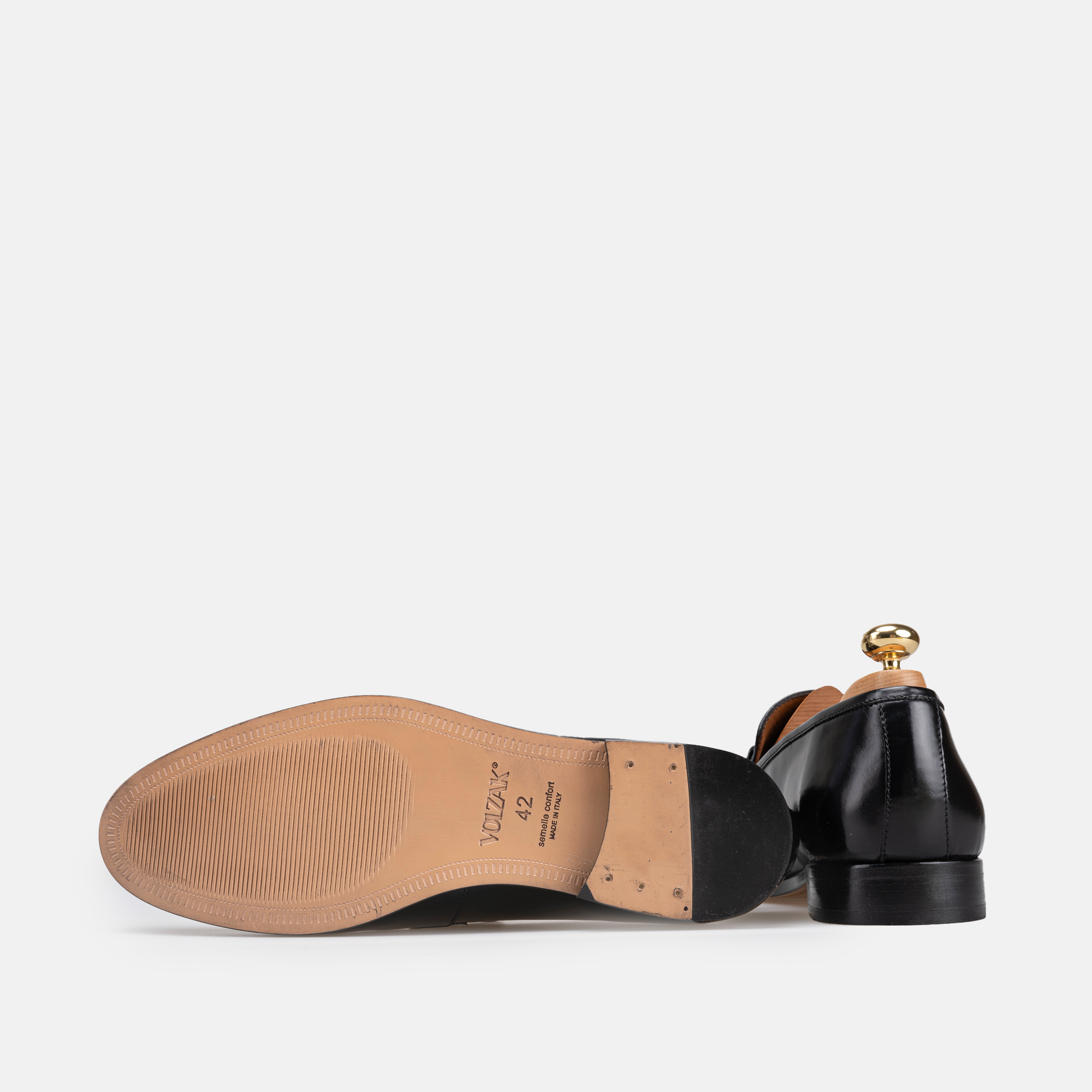 Volzak 5434 chaussure en cuir Démasquable Noir