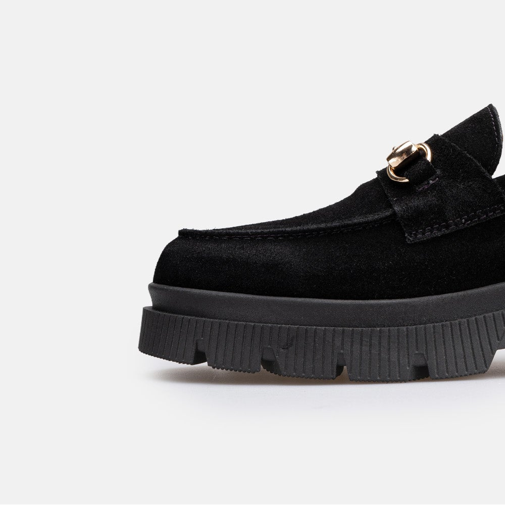 Volzak 122 Chaussure en daim Noir