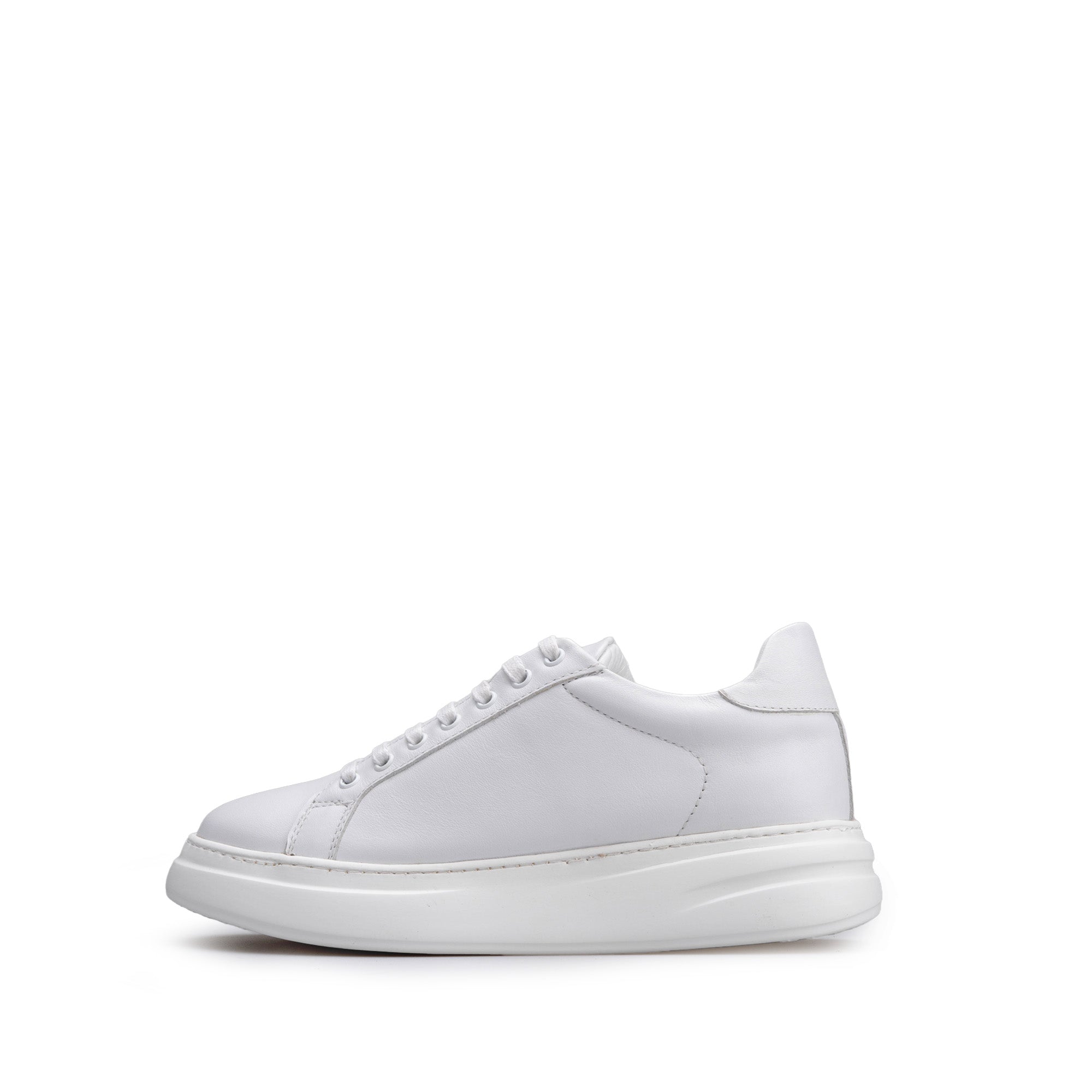 Volzak 165 Basket en cuir Blanc