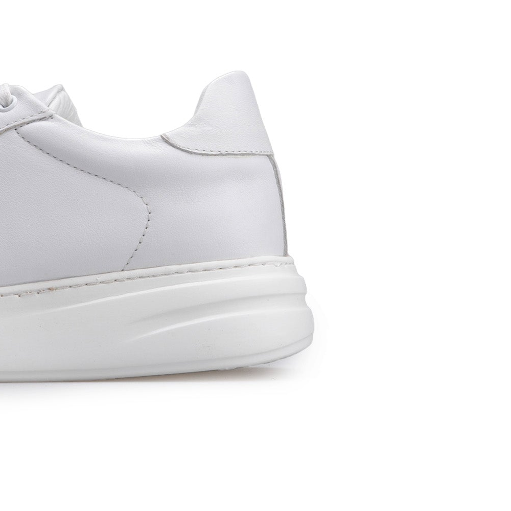 Volzak 165 Basket en cuir Blanc