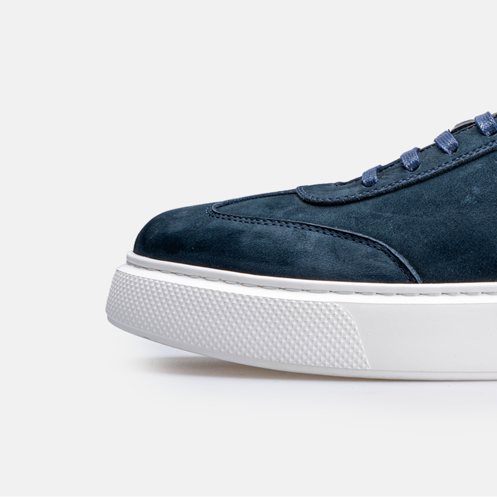 Volzak 7008 Basket en nubuck Bleu