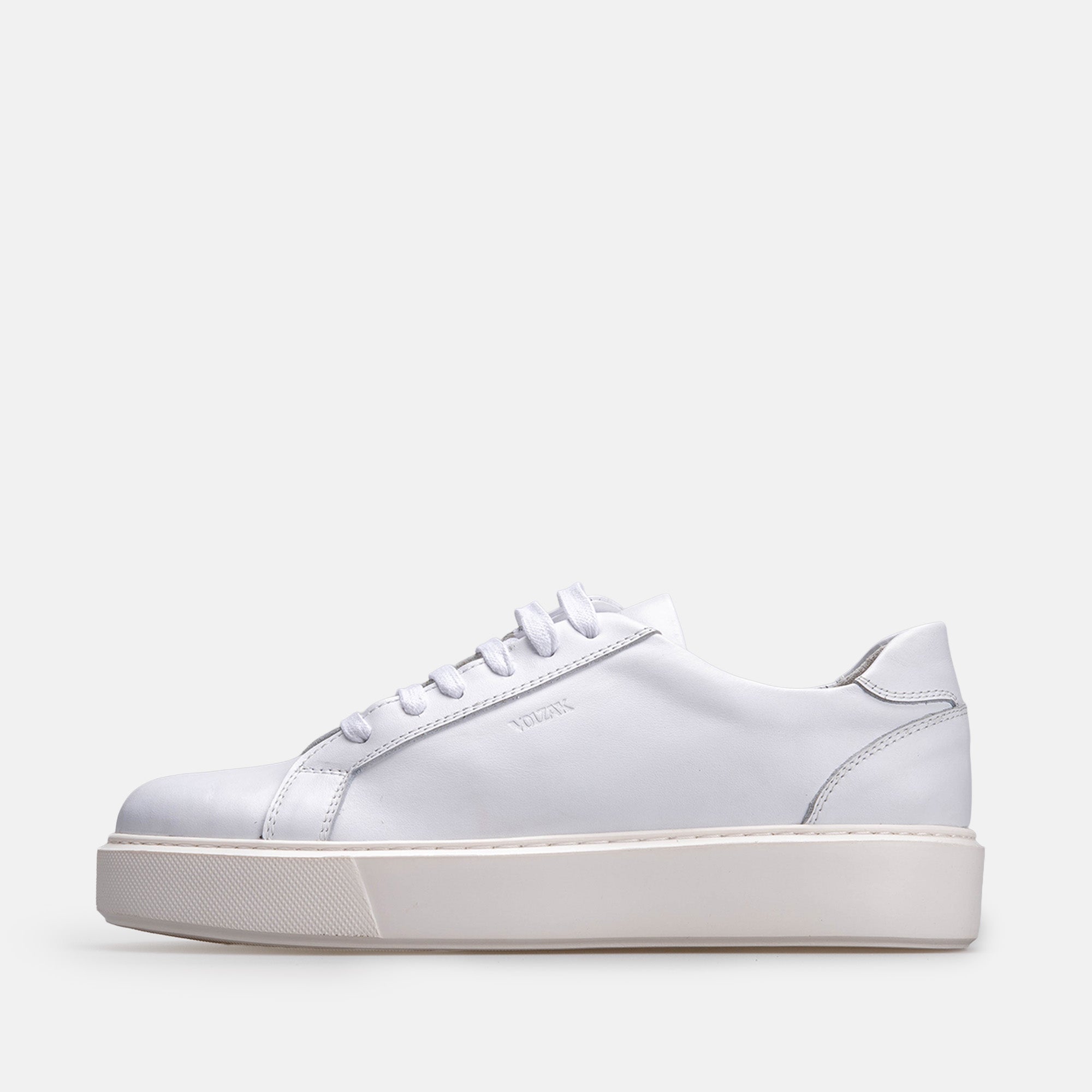Volzak 6041 S Leather Sneakers White
