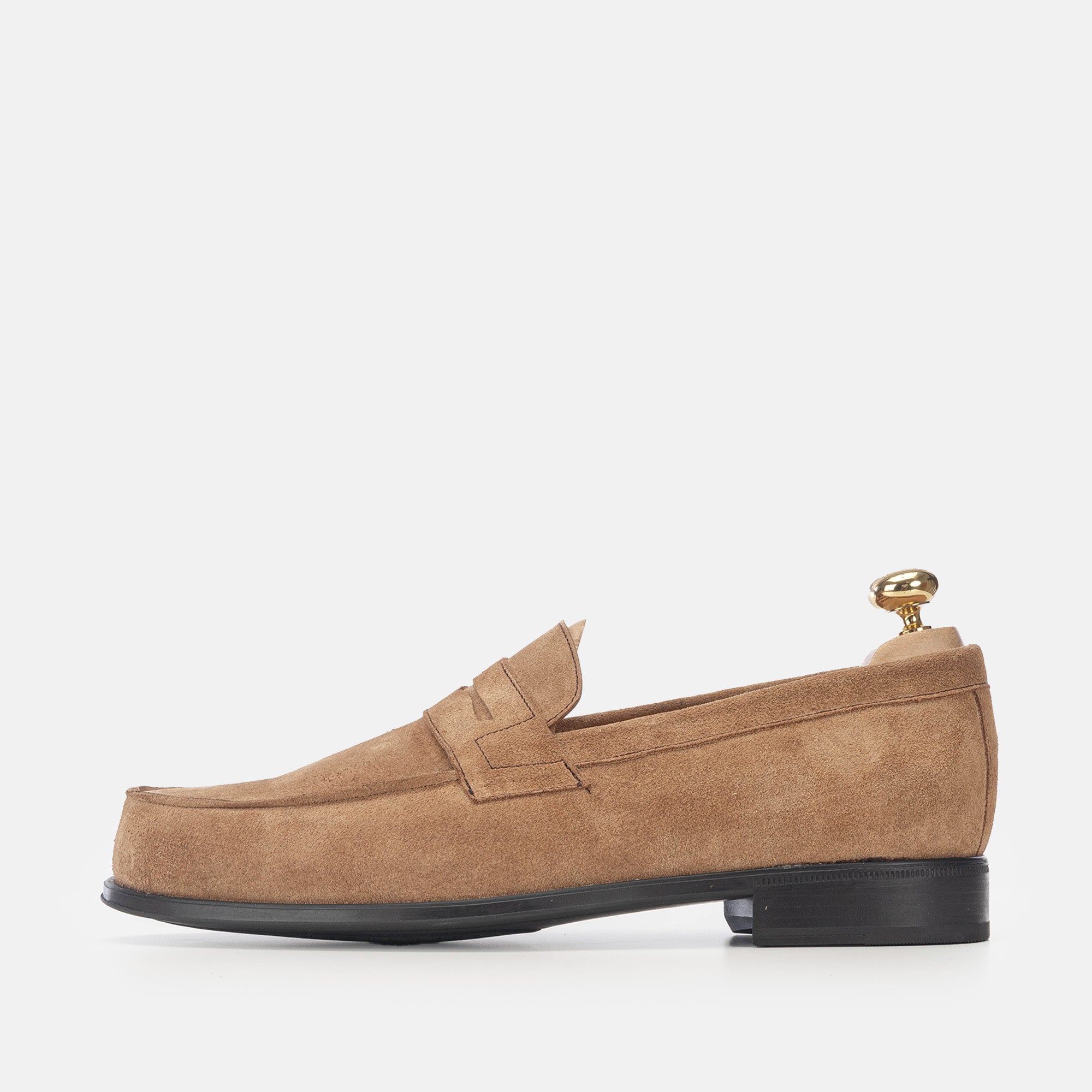 Volzak 5157 sand suede loafer