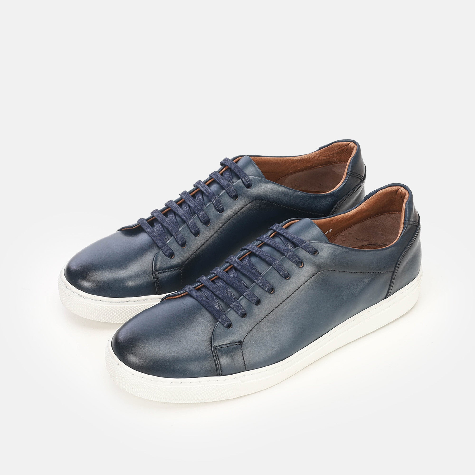 Volzak 5334 leather sneaker Blue