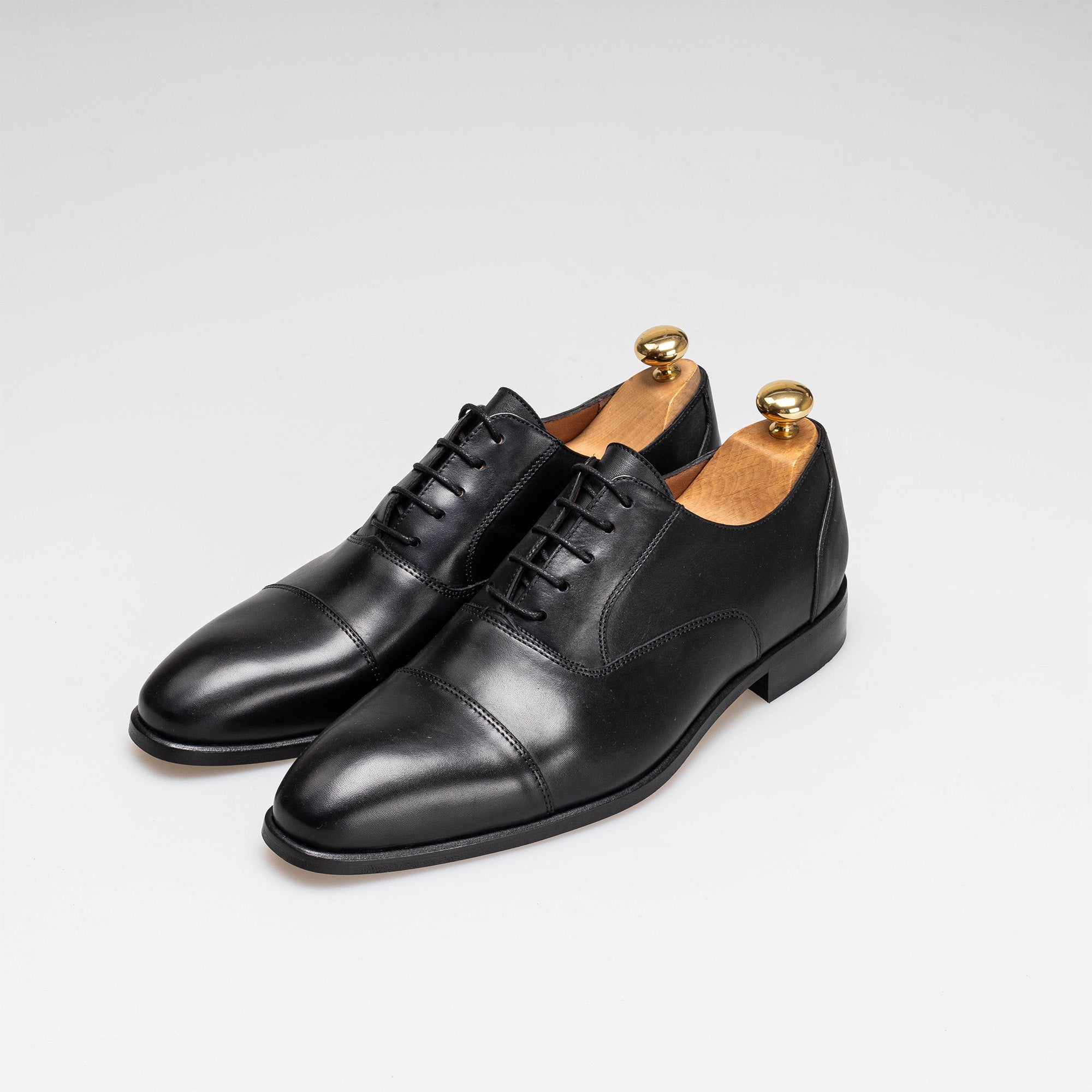 Volzak 5345 leather shoe Black