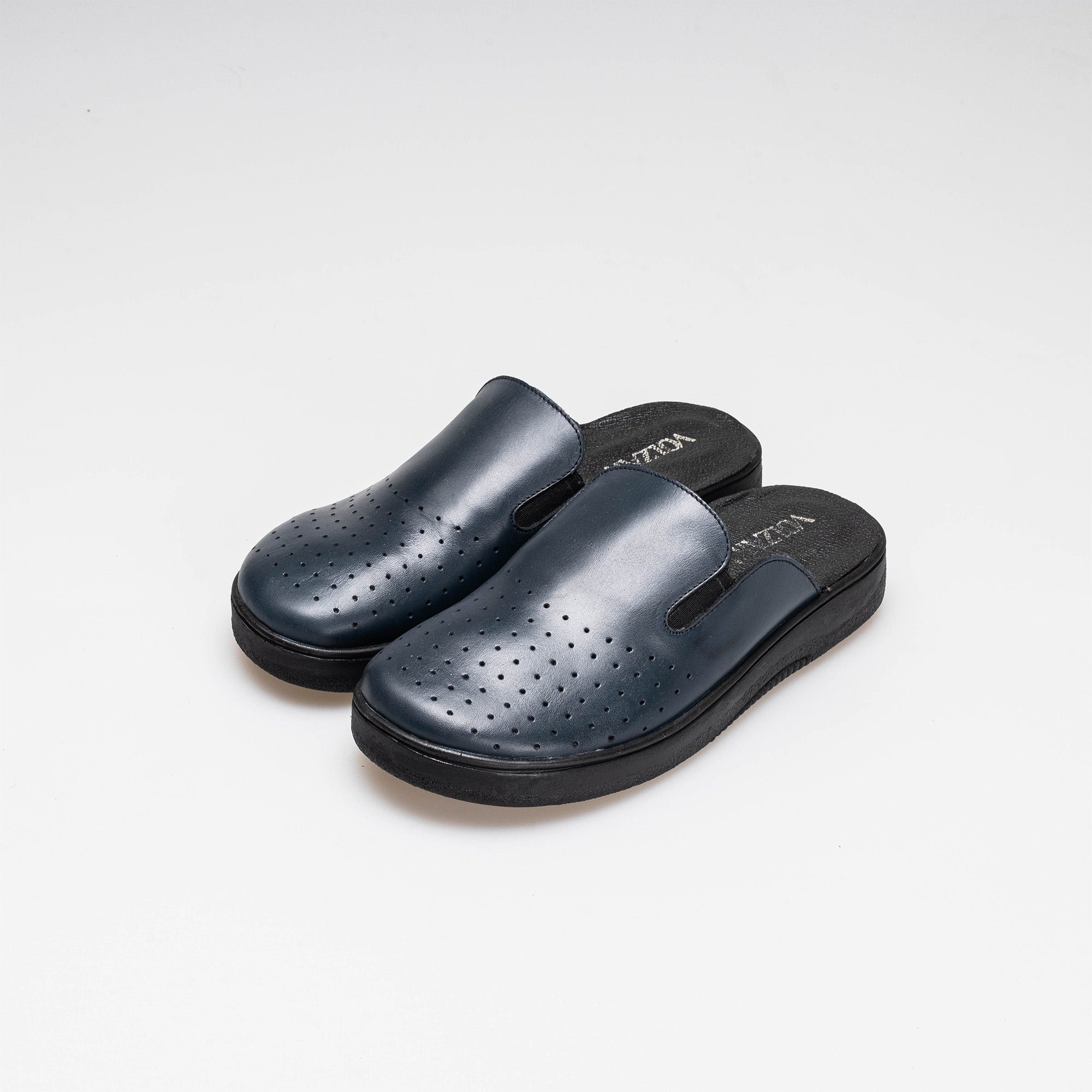 Volzak 5400 Blue Leather Clog