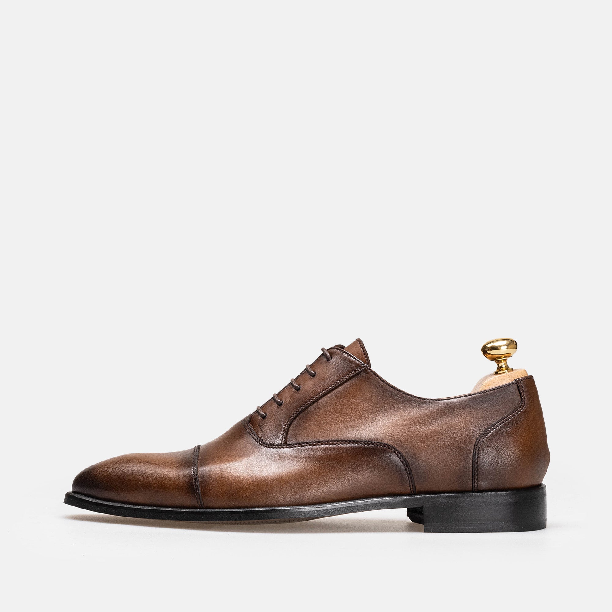 Volzak 5345 Vintage Brown Leather Shoe