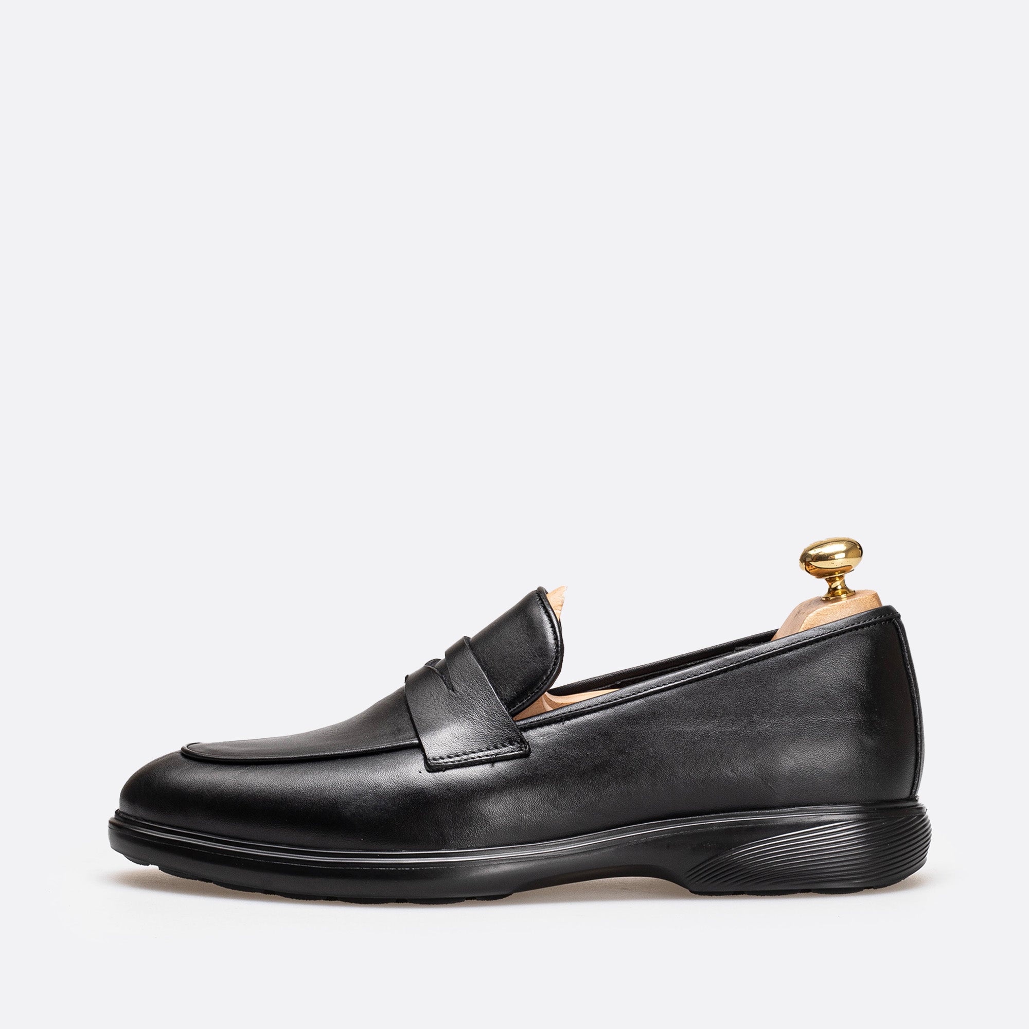Volzak 2119 leather shoe Black