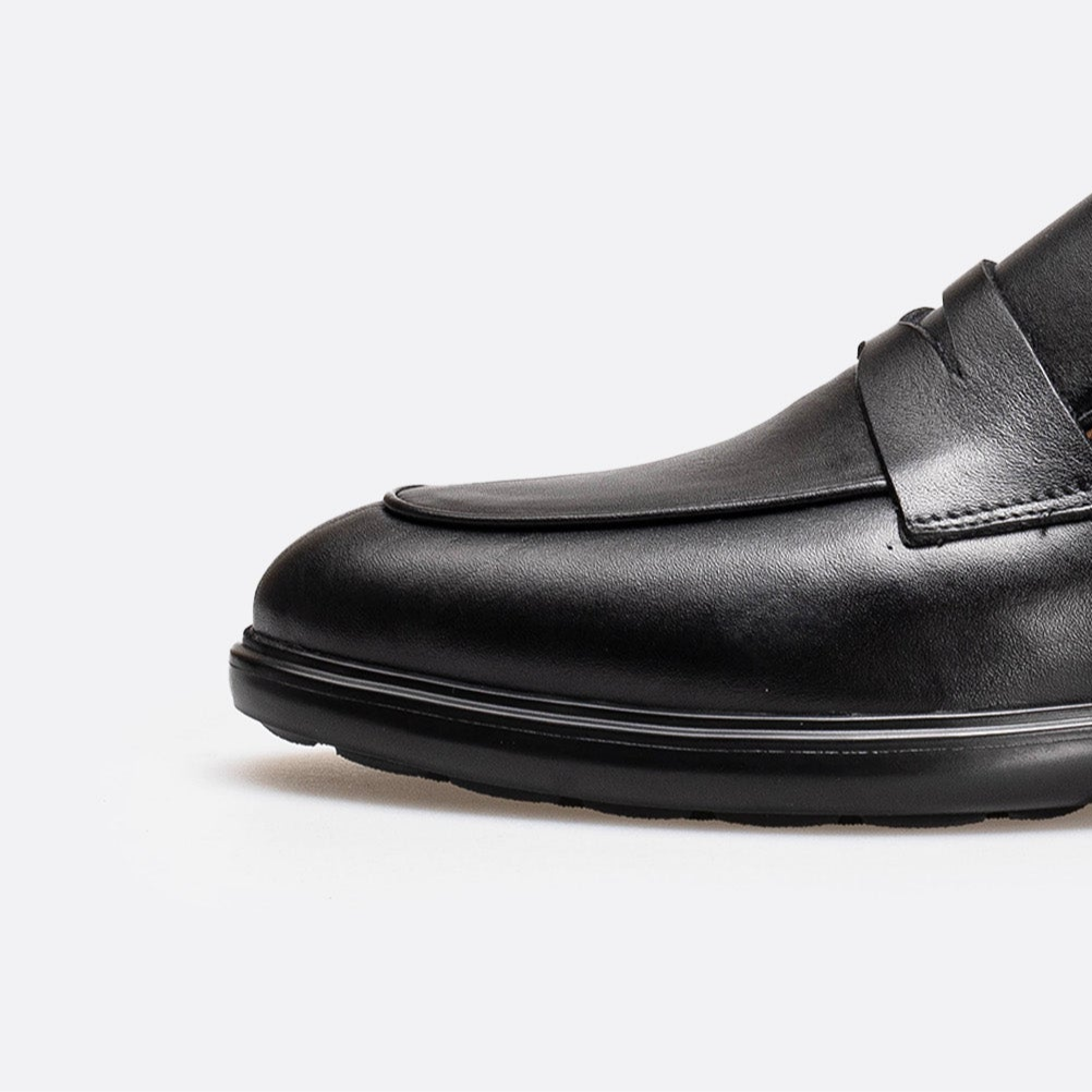 Volzak 2119 leather shoe Black