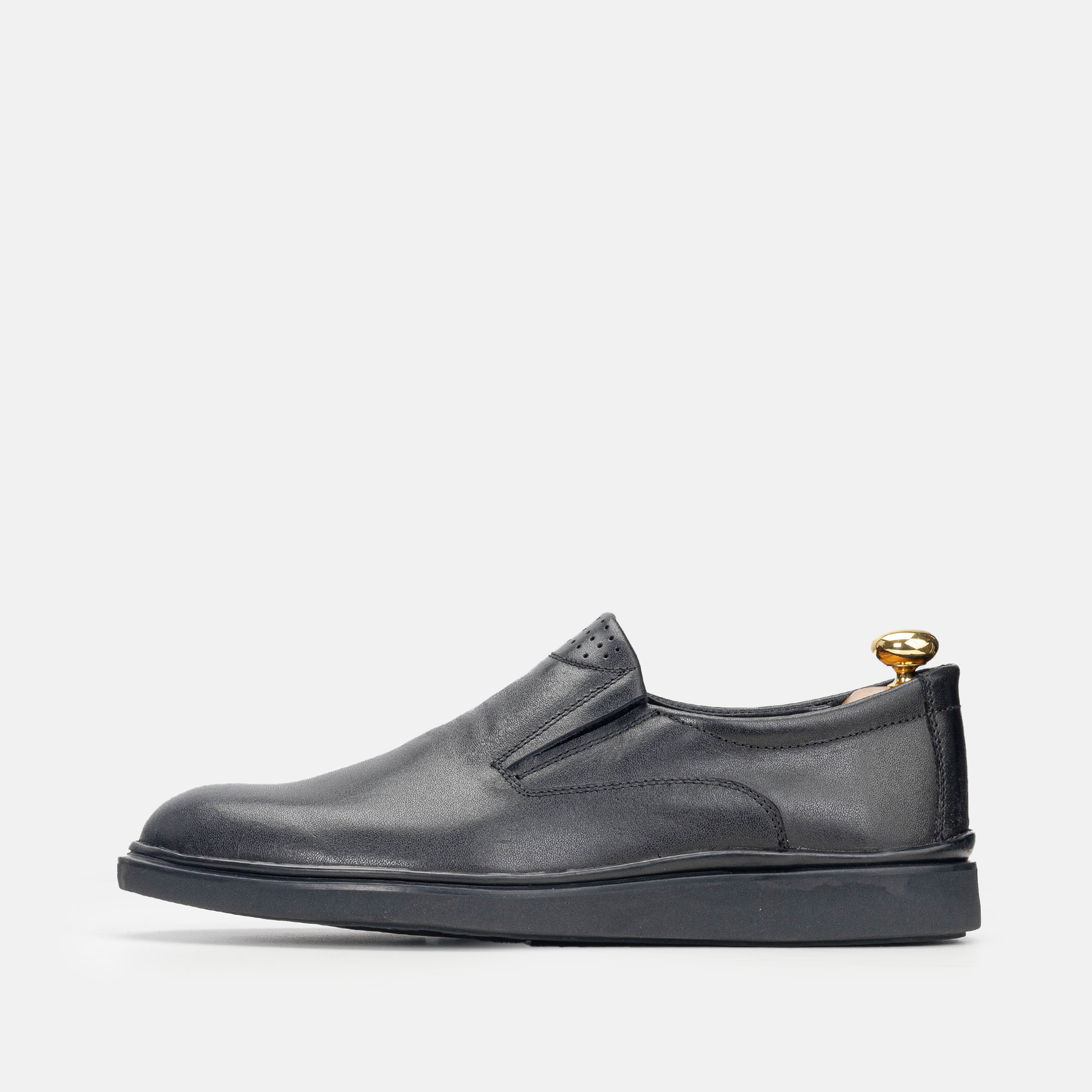 Volzak 8850 Black Leather Shoe