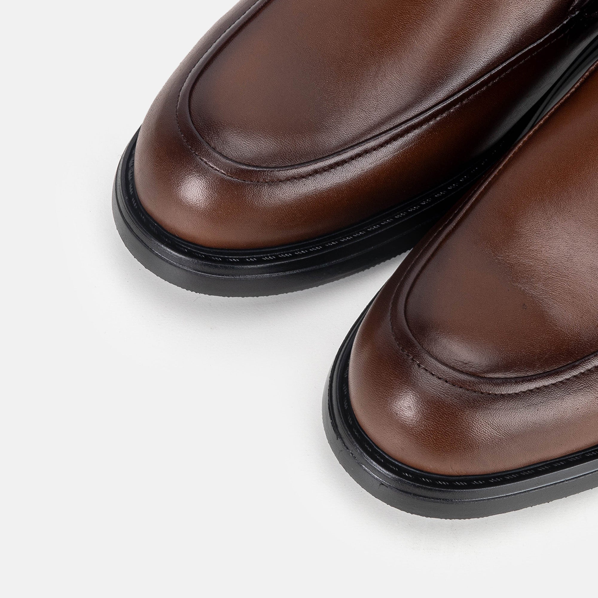 Volzak 5316 chaussure en cuir Marron Vintage