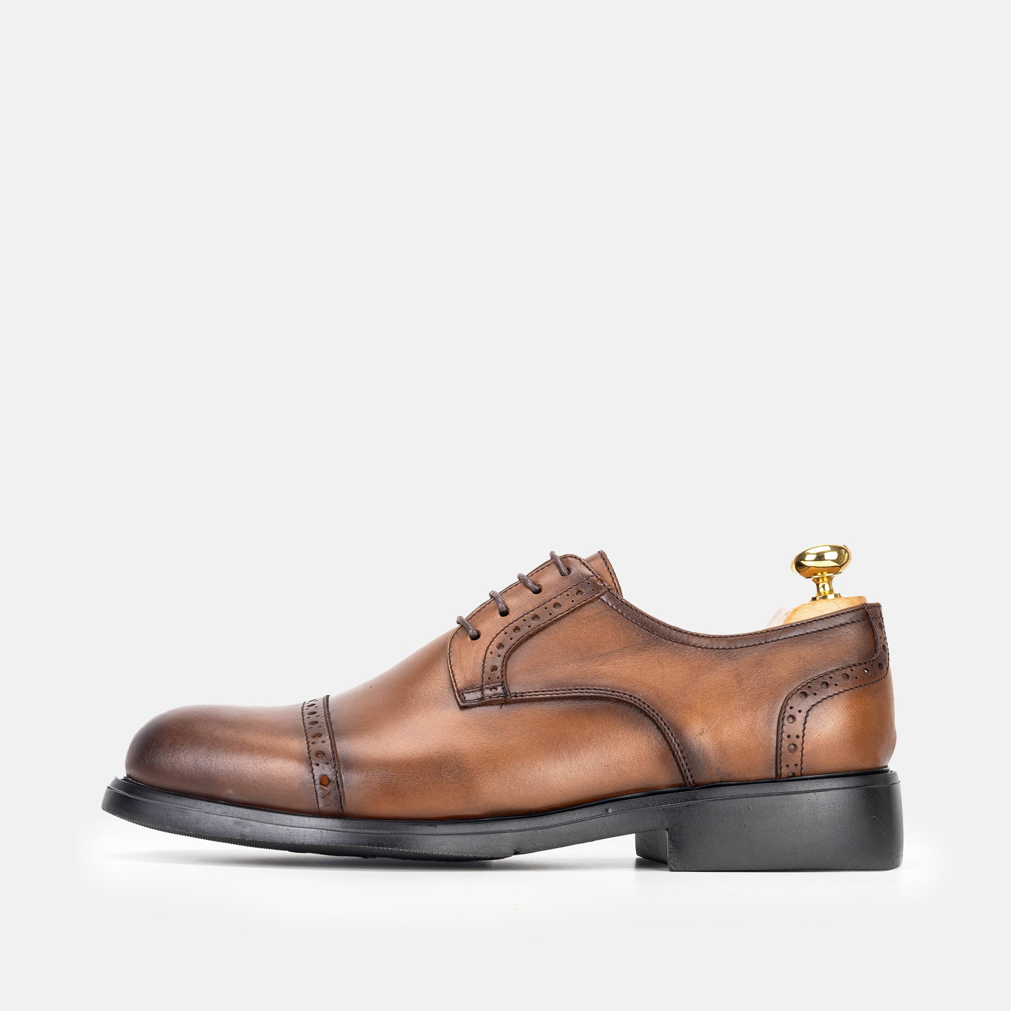Volzak 5320 Vintage Brown Leather Shoe