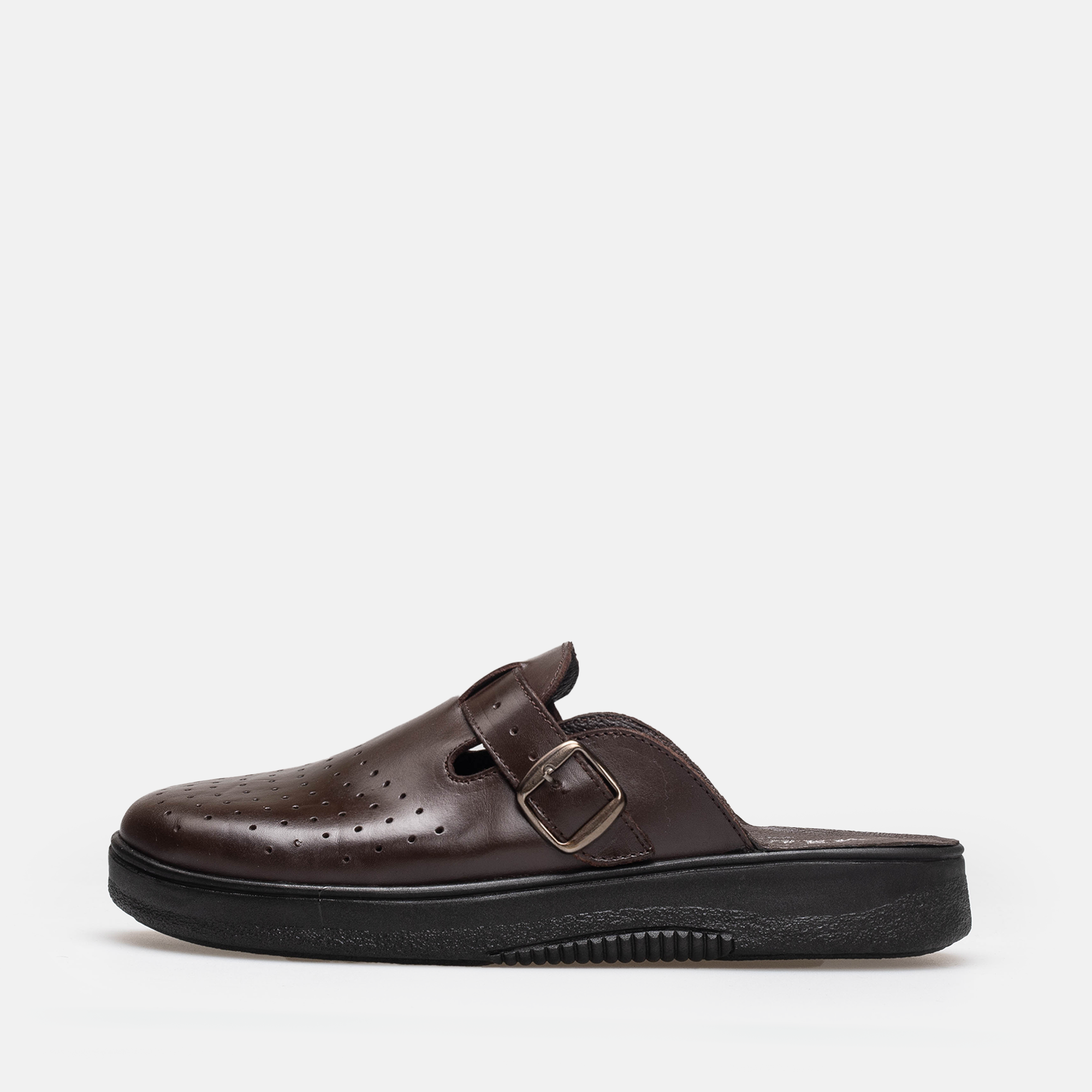 Volzak 5401 Brown Leather Clog