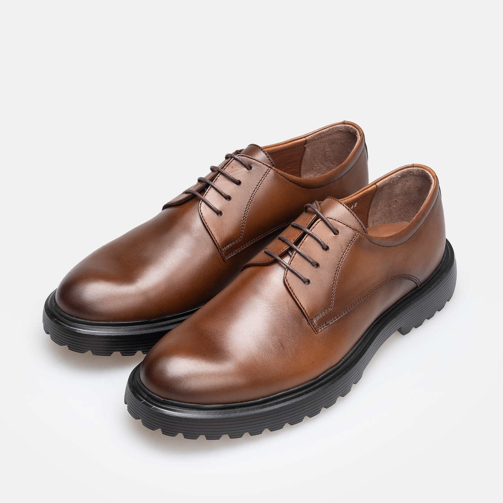 Volzak 5311 chaussure en cuir Marron Vintage