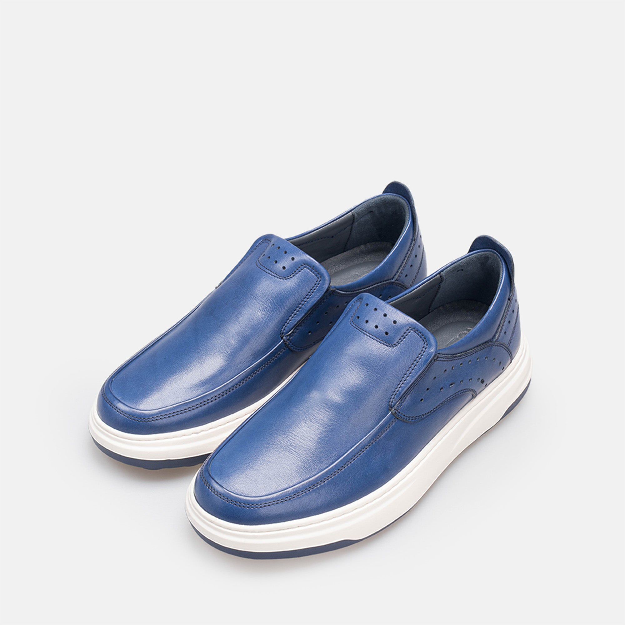 Volzak 3072 leather sneaker Blue