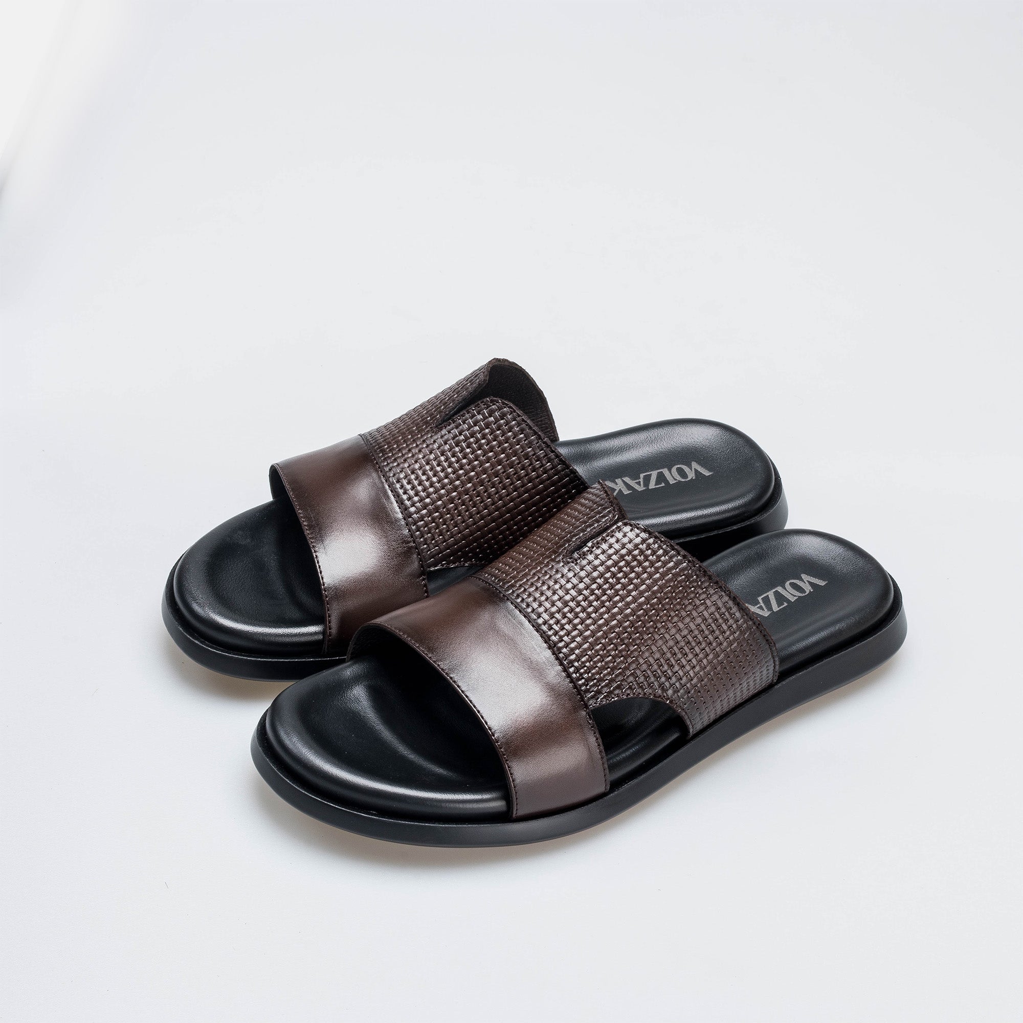 Volzak 5407 Brown Leather Sandal