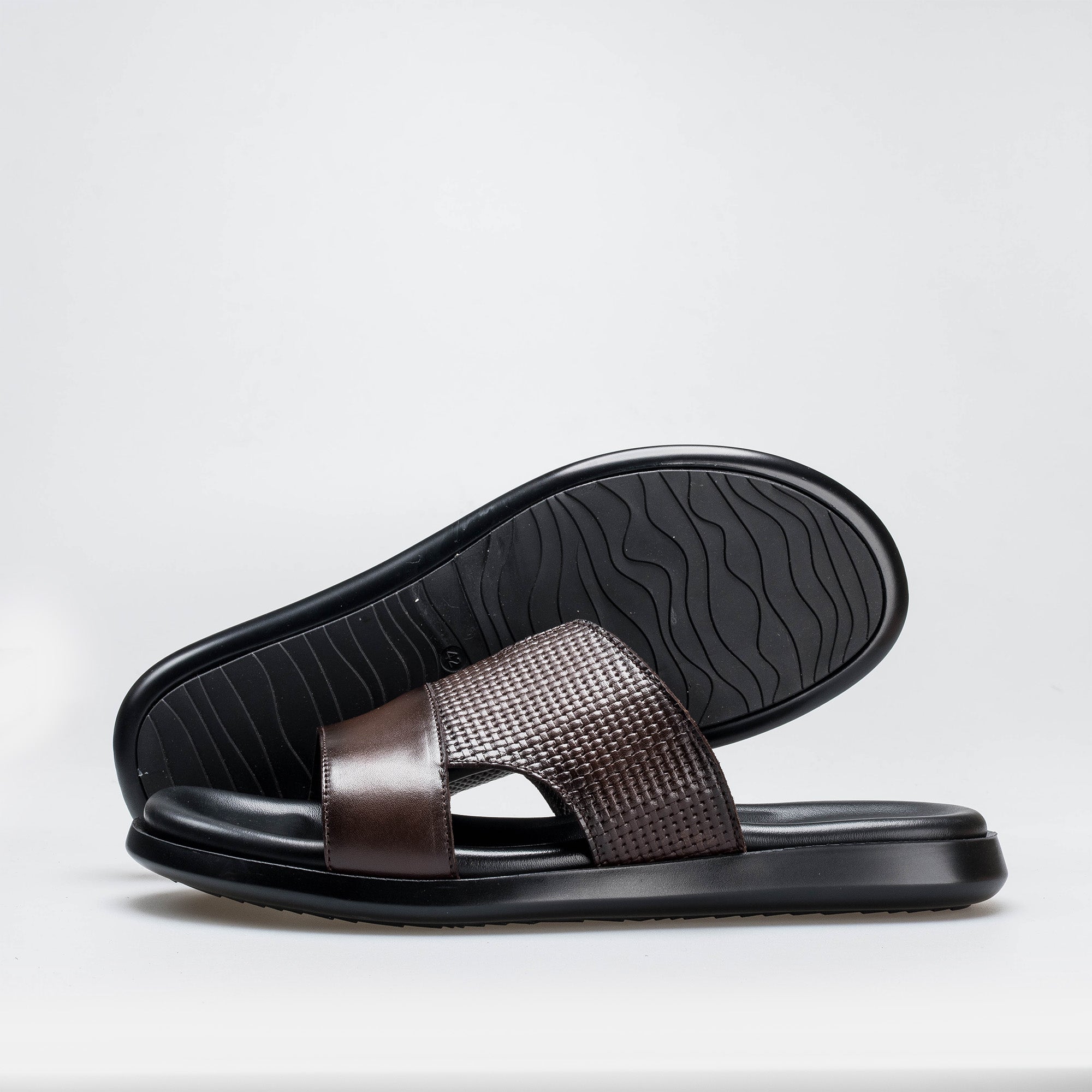 Volzak 5407 Brown Leather Sandal