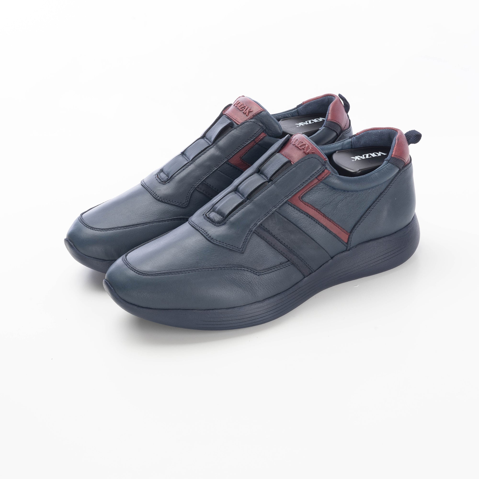 Volzak 586 Blue Leather Espadrille