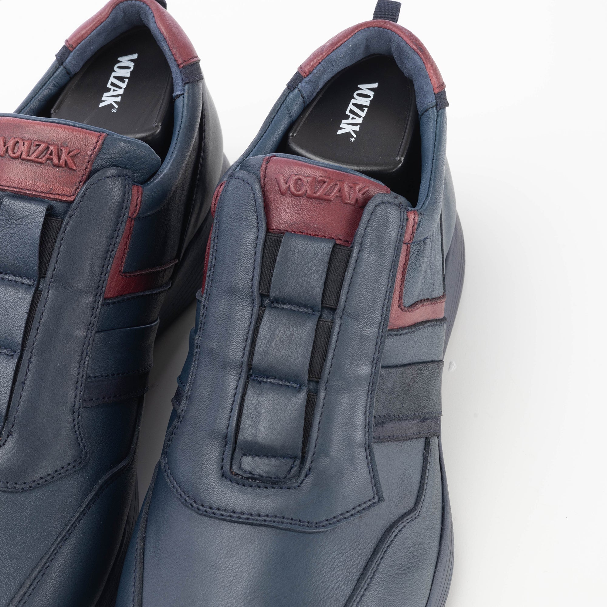 Volzak 586 Blue Leather Espadrille