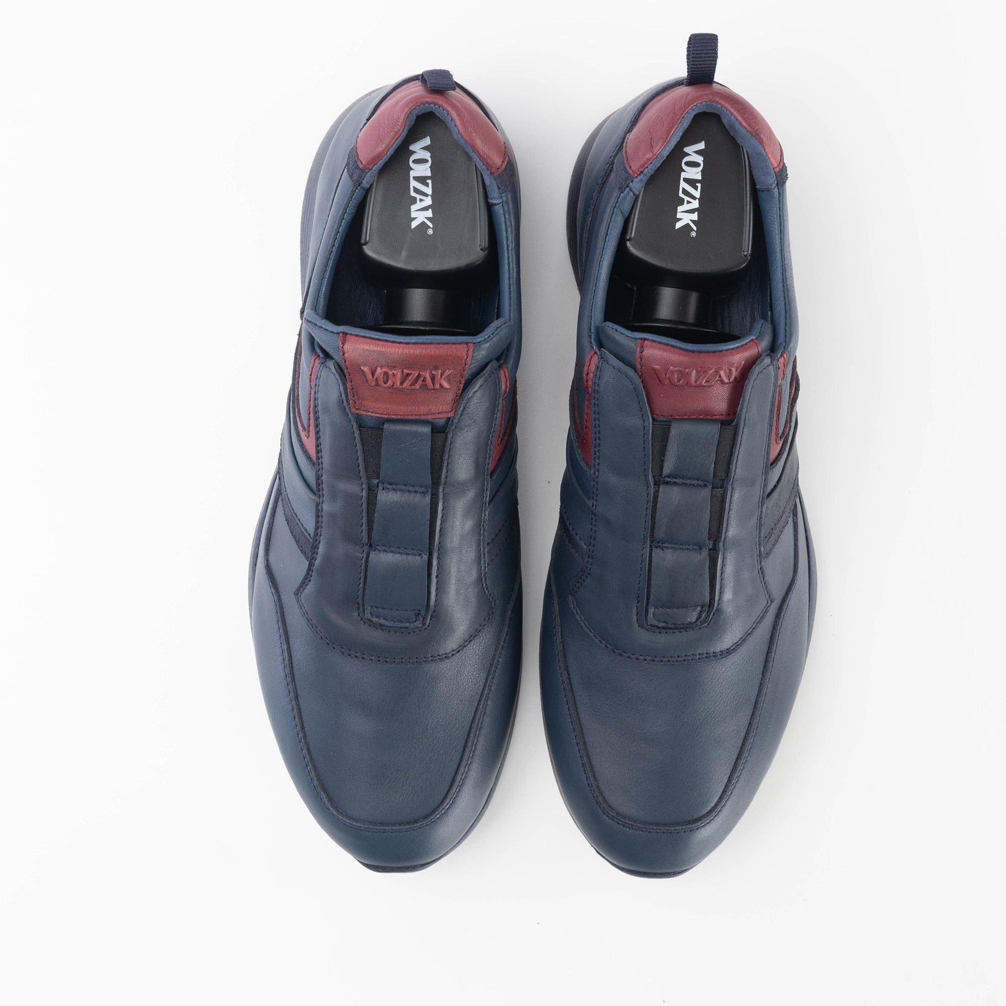 Volzak 586 Blue Leather Espadrille