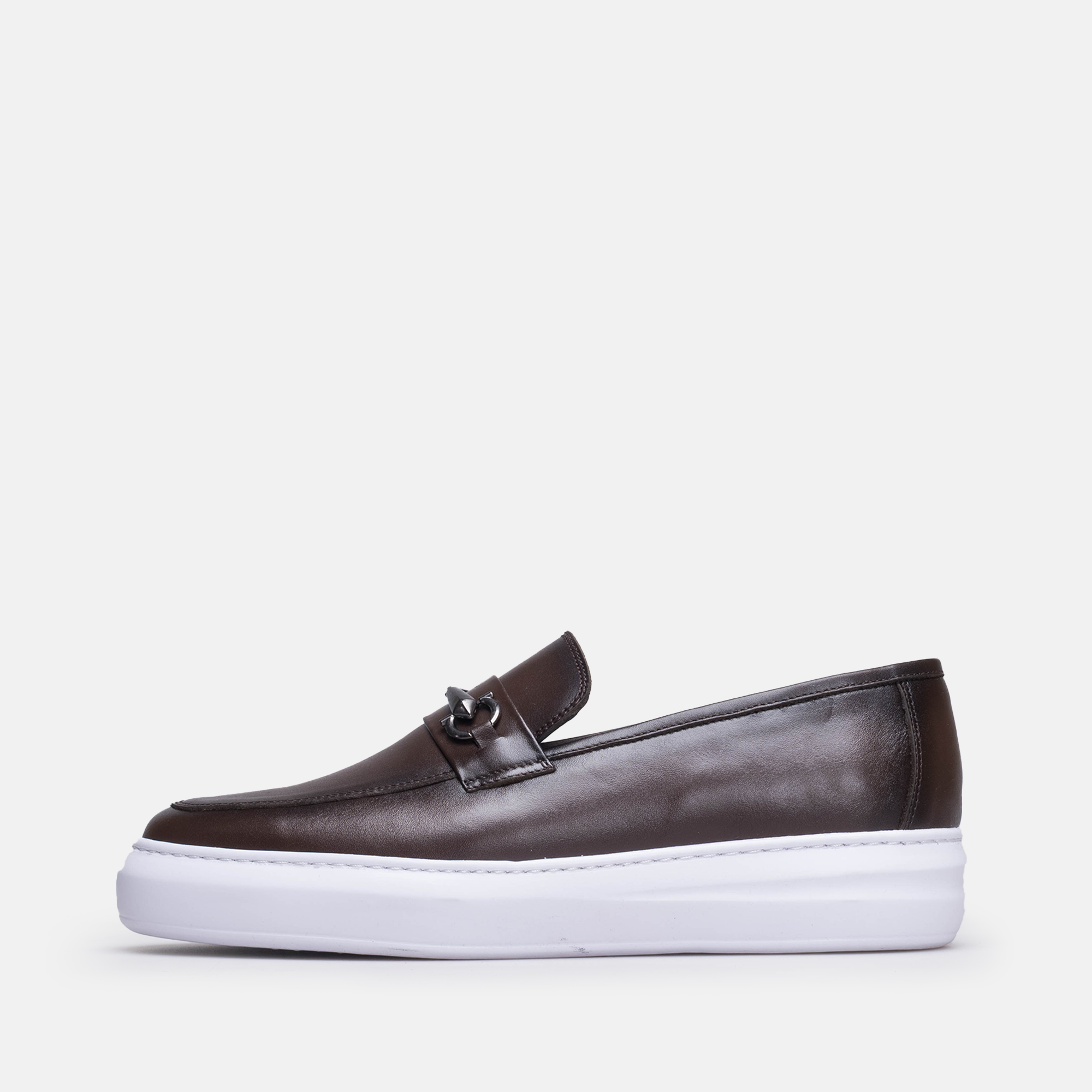 Volzak 5416 Brown leather sneakers