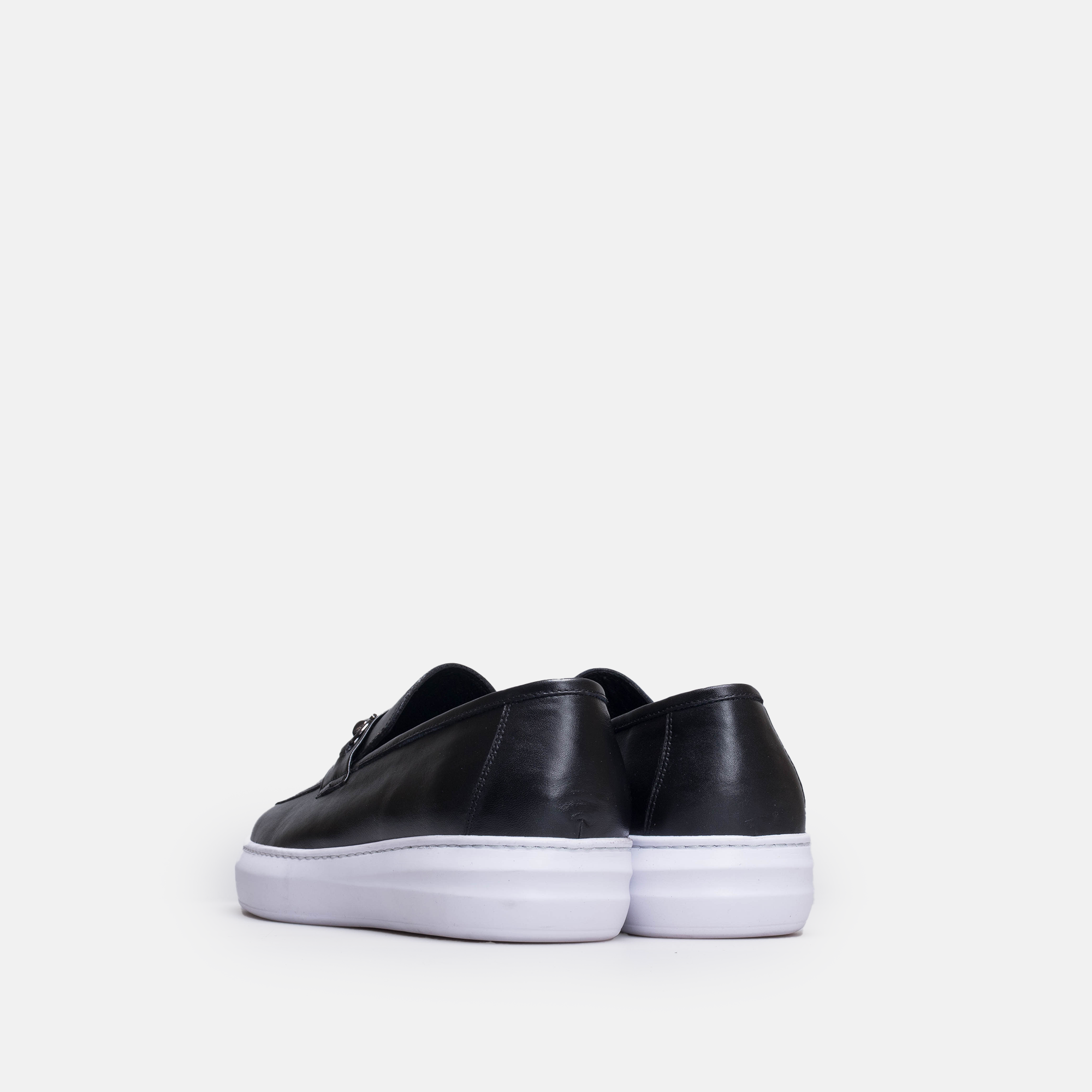 Volzak 5416 Black leather sneaker