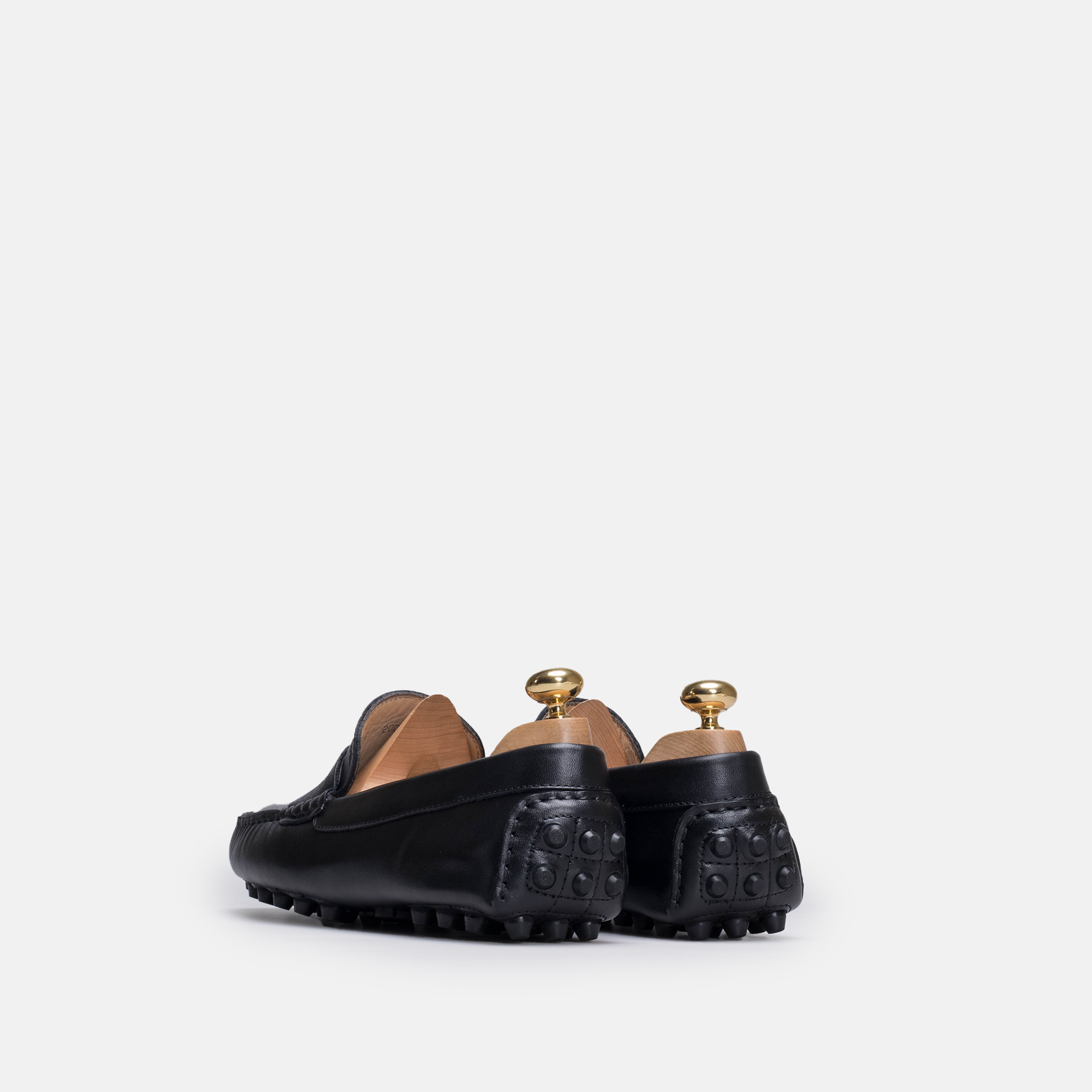 Volzak 2000 Black Leather Moccasin