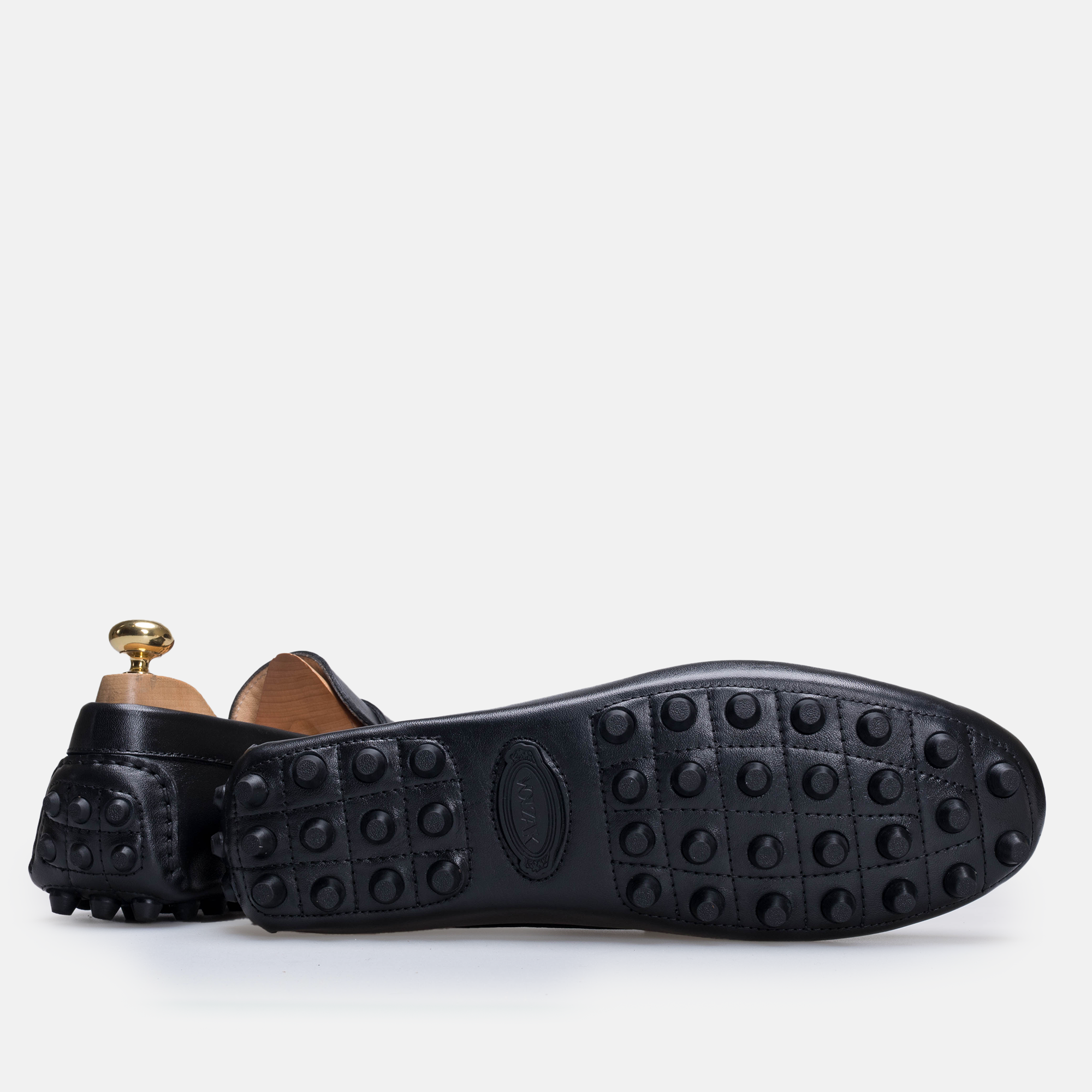 Volzak 2000 Black Leather Moccasin