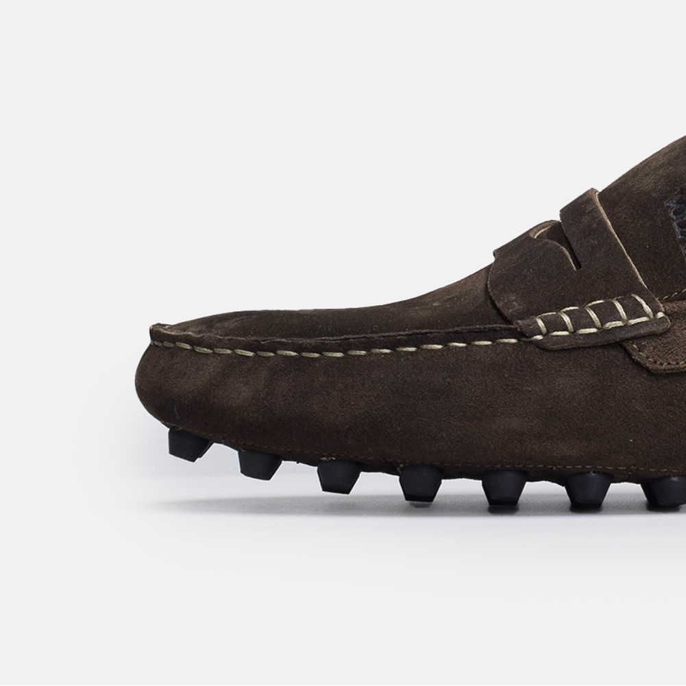 Volzak 2000 Suede Moccasin Green