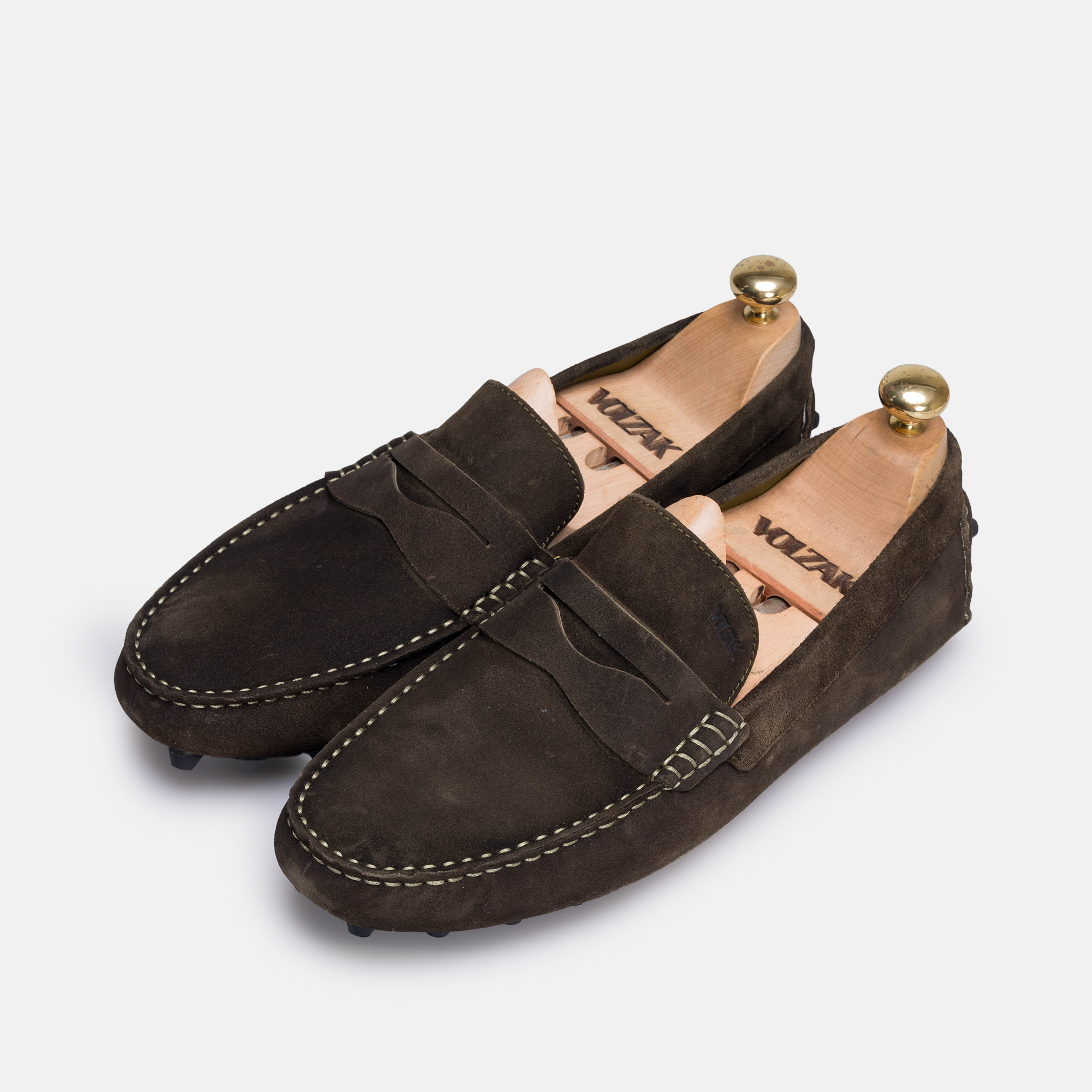 Volzak 2000 Suede Moccasin Green