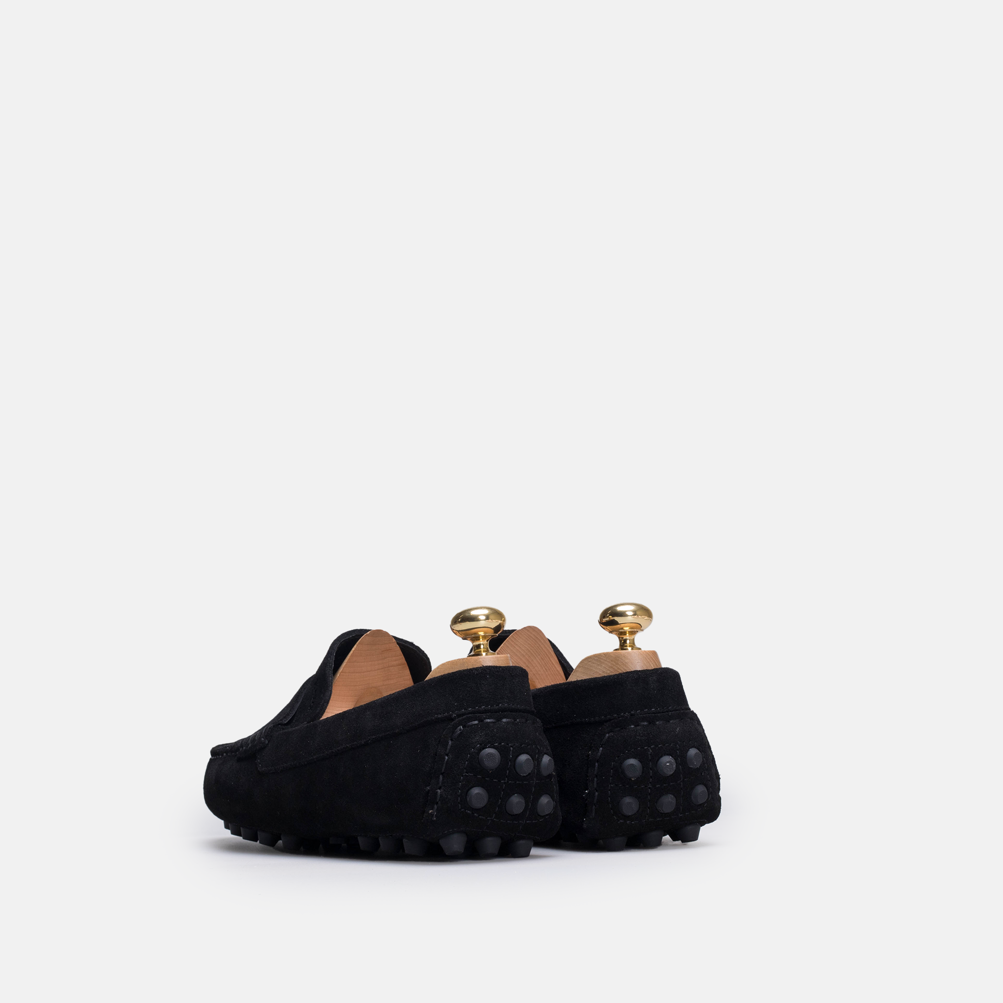 Volzak 2000 Mocassin en daim Noir