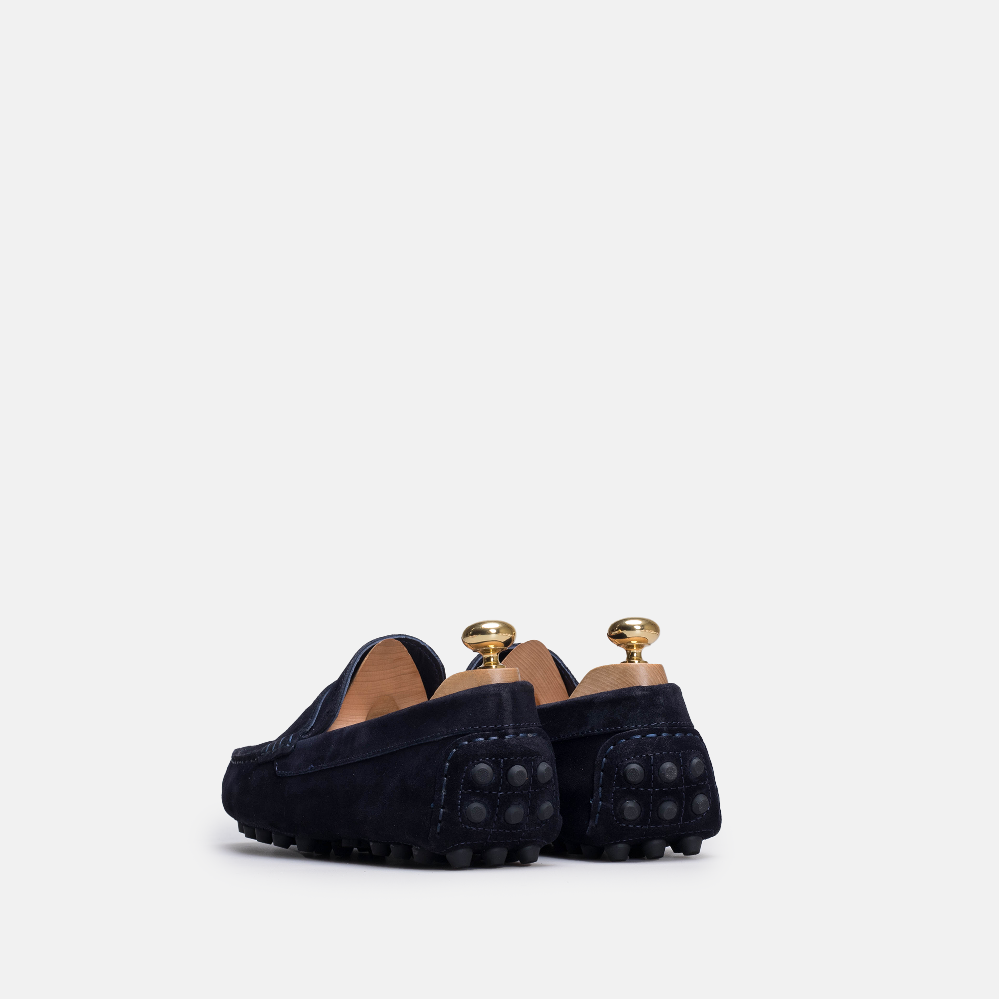 Volzak 2000 Mocassin en daim Bleu