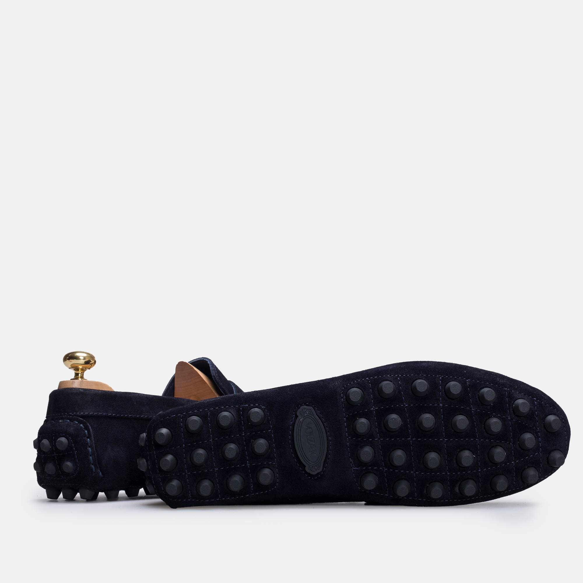 Volzak 2000 Mocassin en daim Bleu