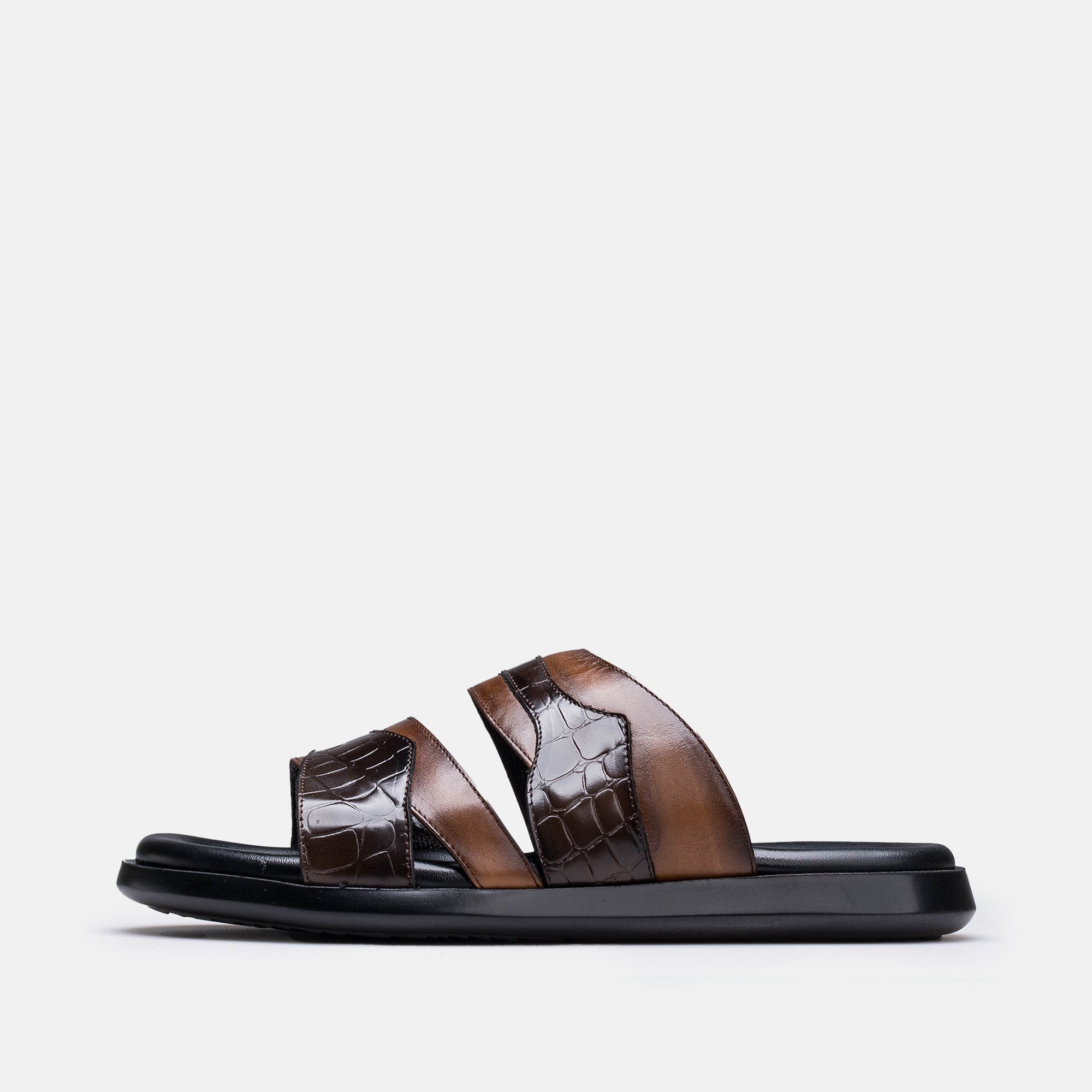 Volzak 5412 Brown Leather Sandal