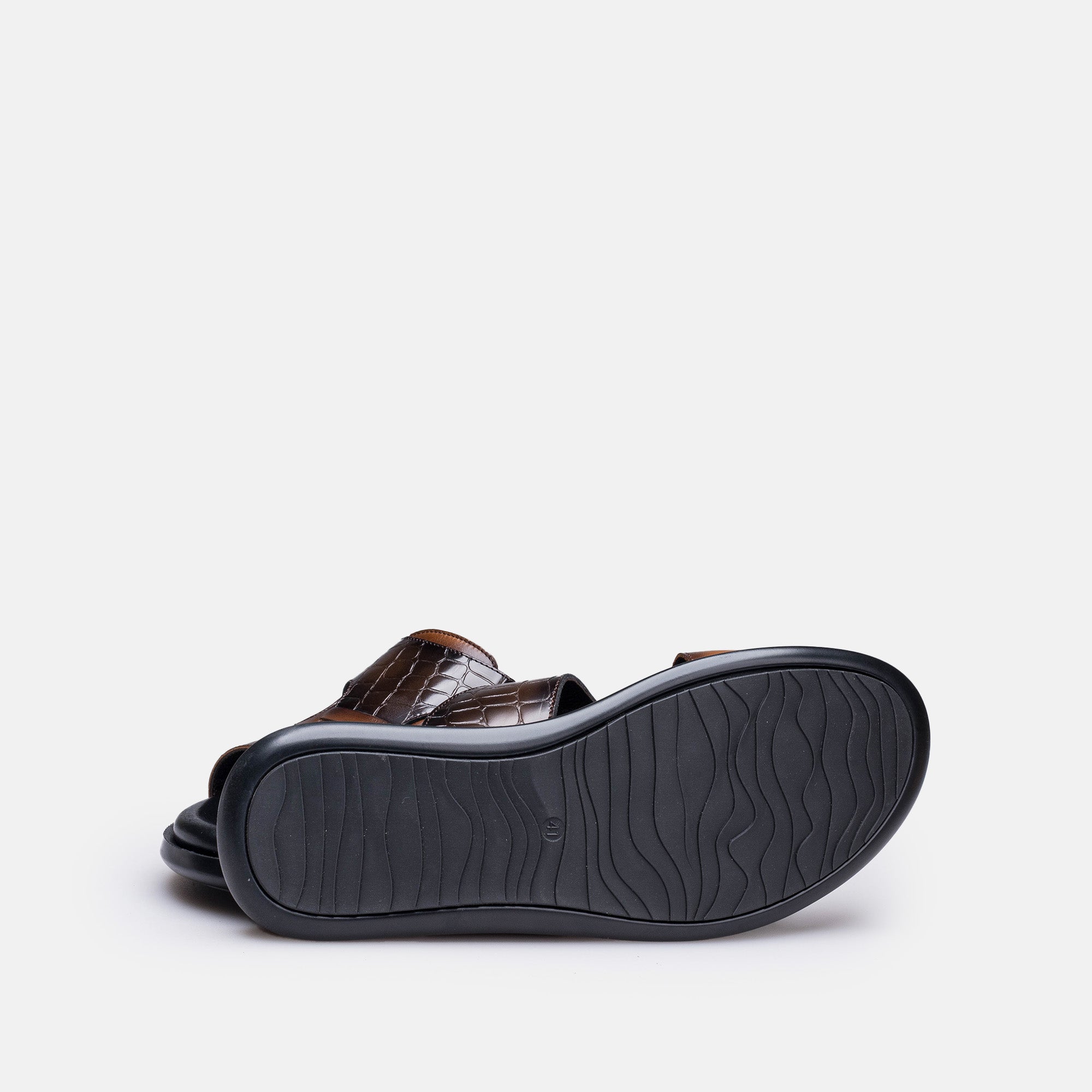 Volzak 5413 Brown Leather Sandal
