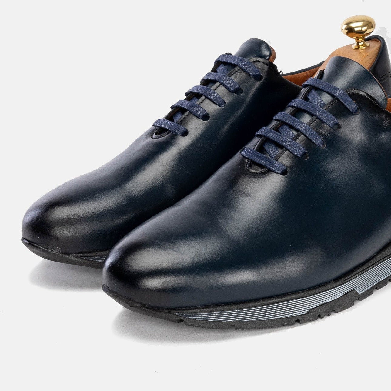 Volzak 5154 Leather sneaker Blue