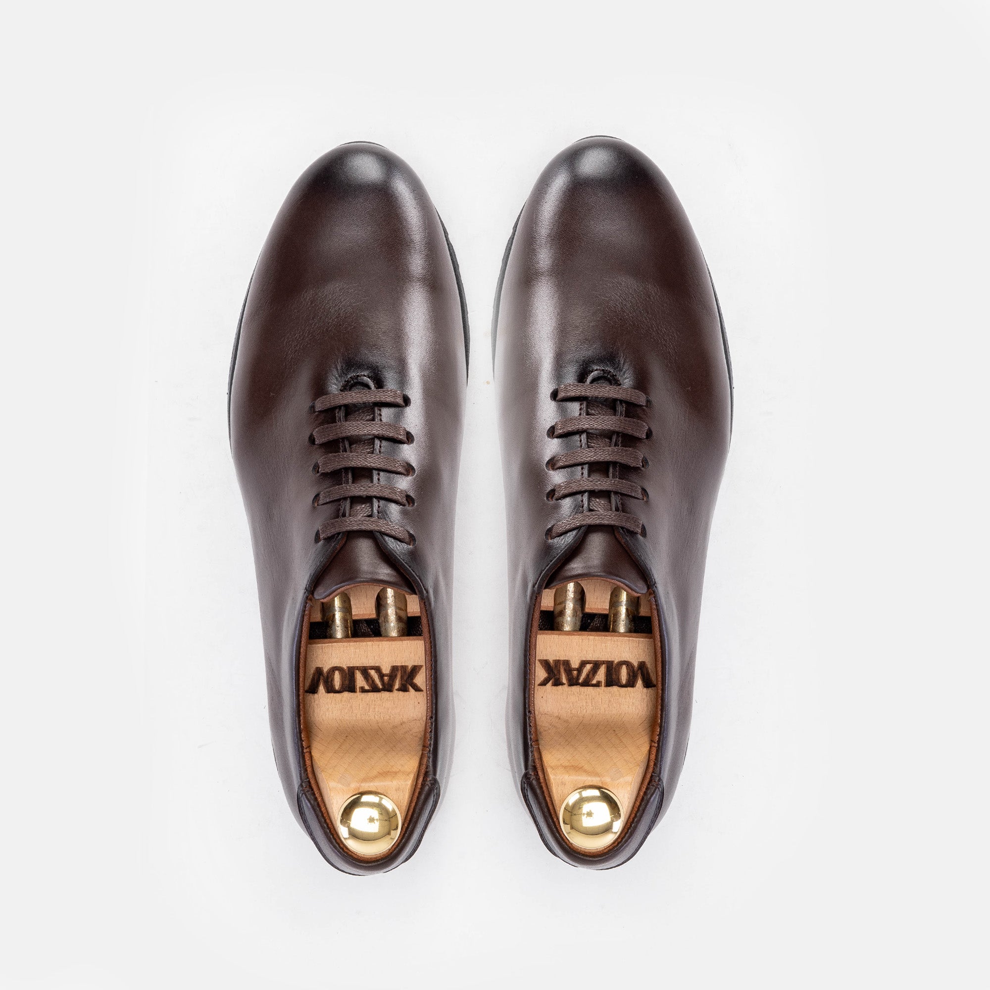 Volzak 5154 Basket en cuir Marron