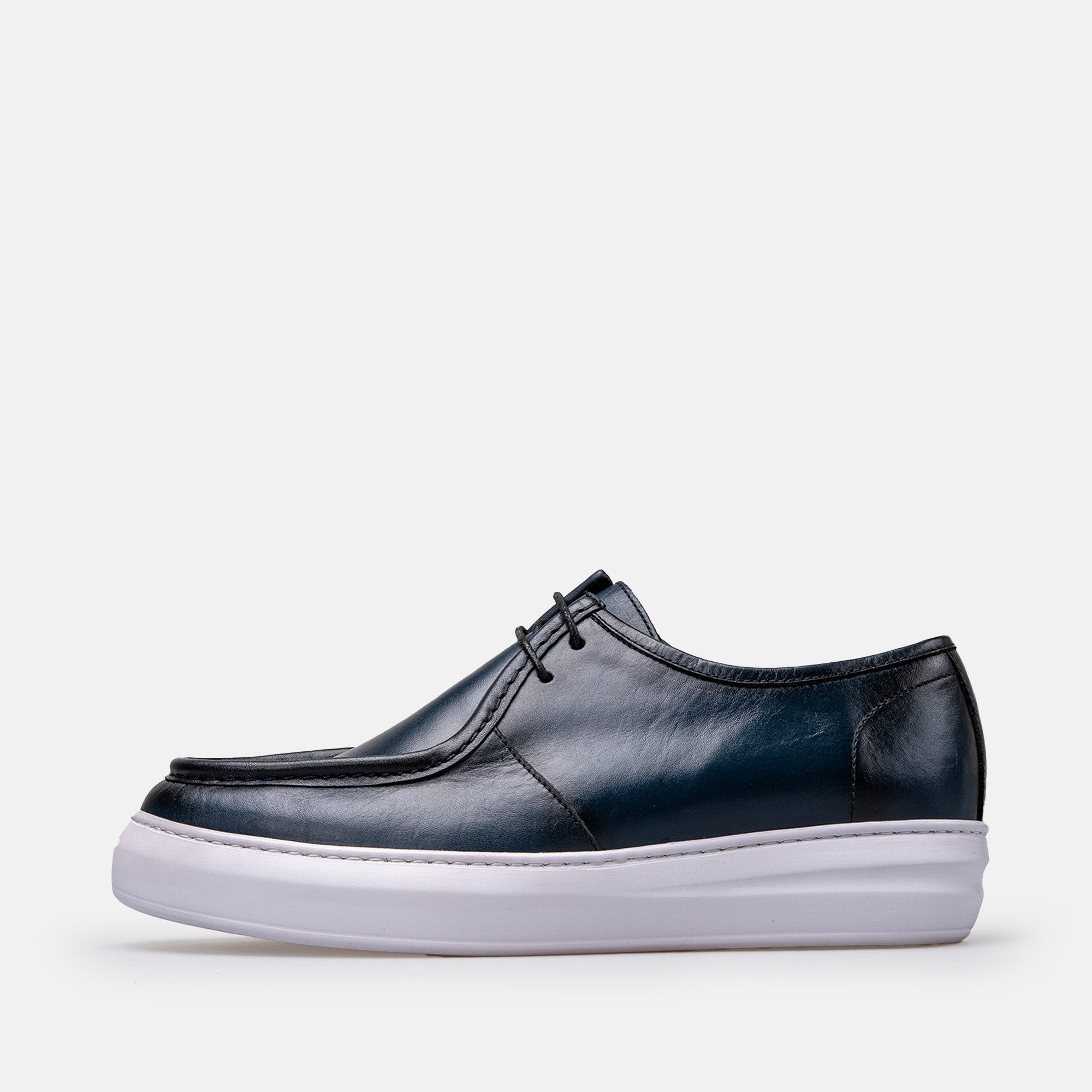 Volzak 5418 basket en cuir Bleu