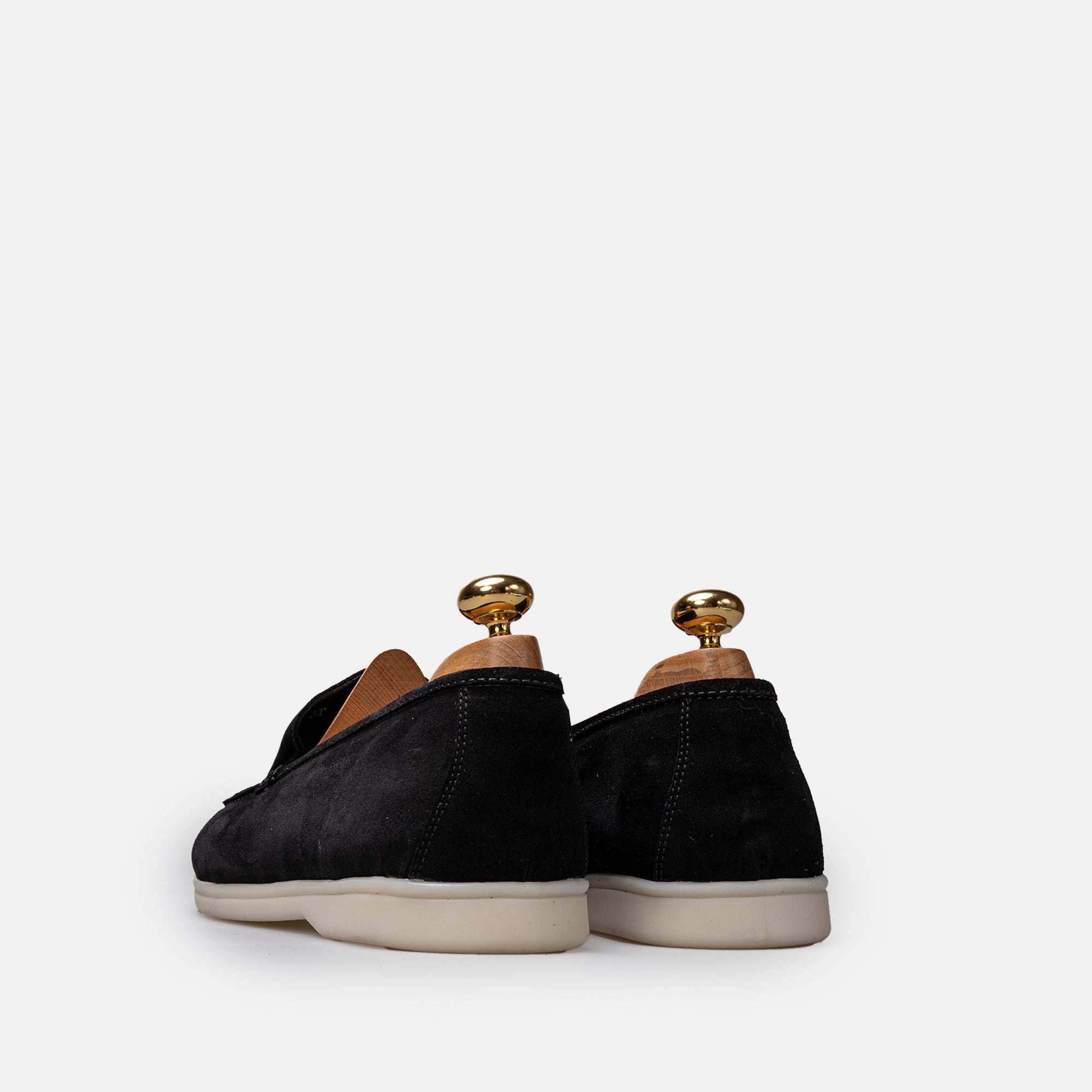Volzak 3061 Black Suede Loafer